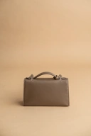 READY STOCK Heart Bag Taupe Swift Silver Buckle
