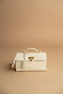 PO Heart Bag Ivory Epsom Gold Buckle Shipping Start December 2025