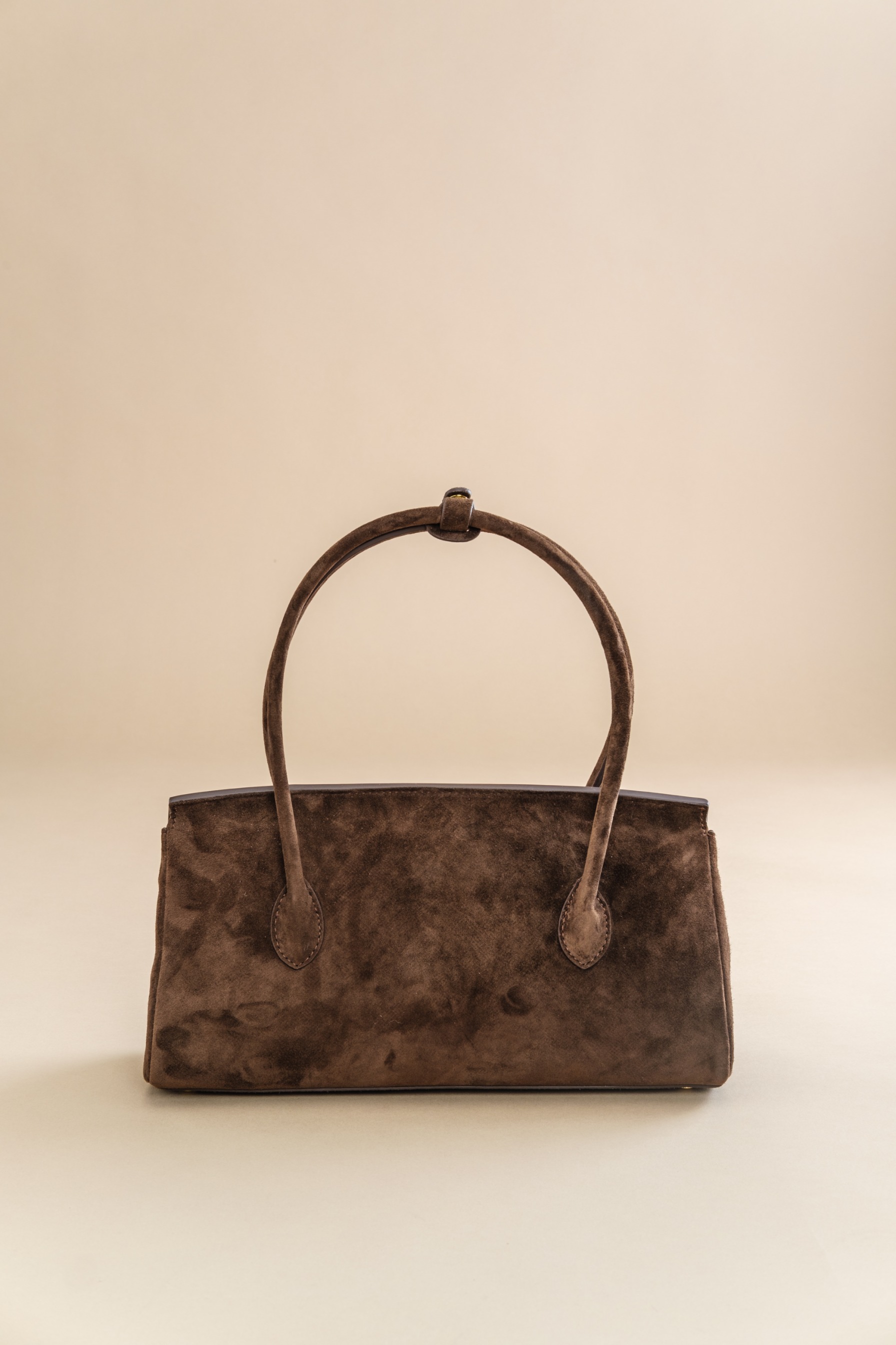LOVE BAG CHOCOLATE SUEDE READY STOCK