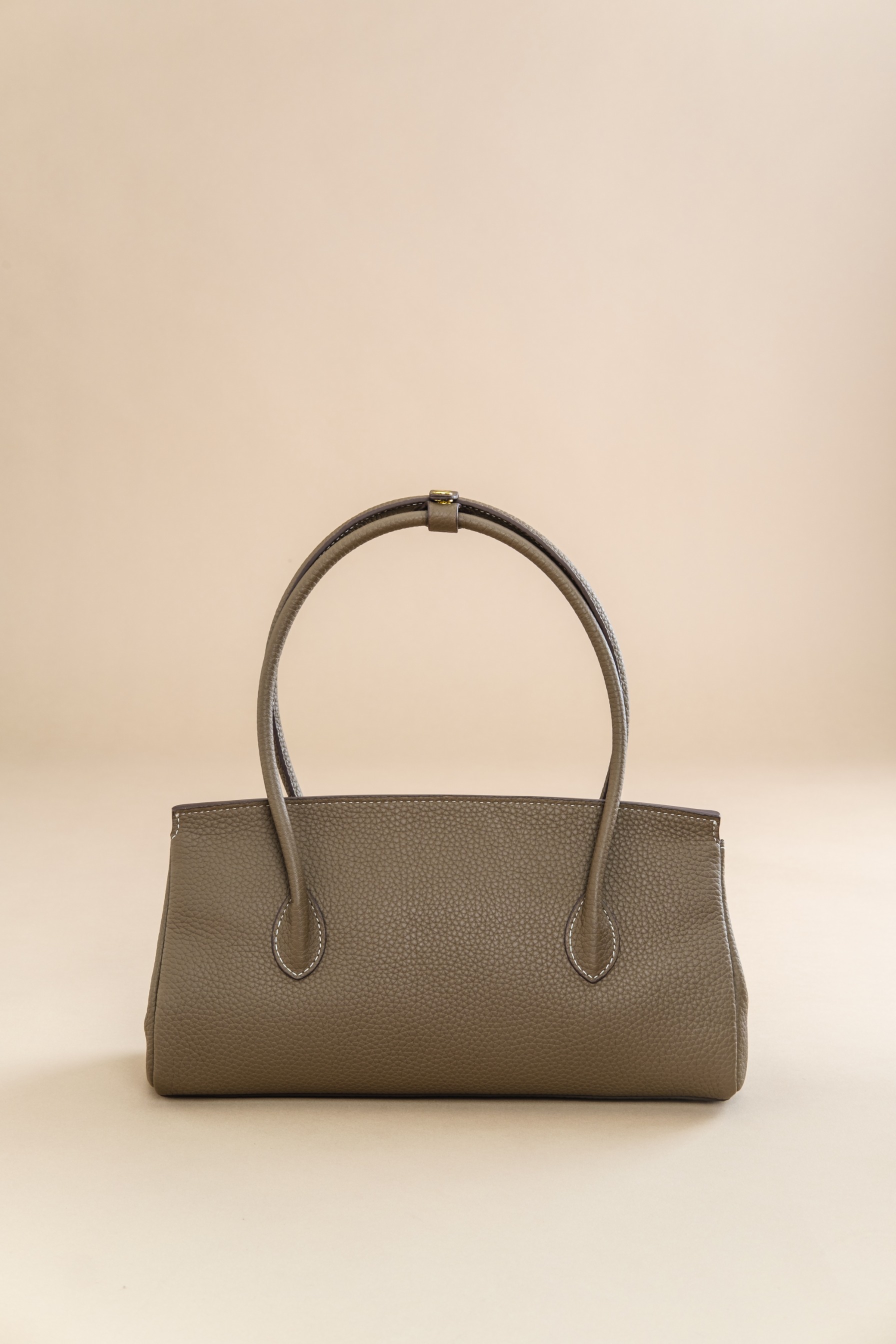 LOVE BAG TAUPE LEATHER READY STOCK