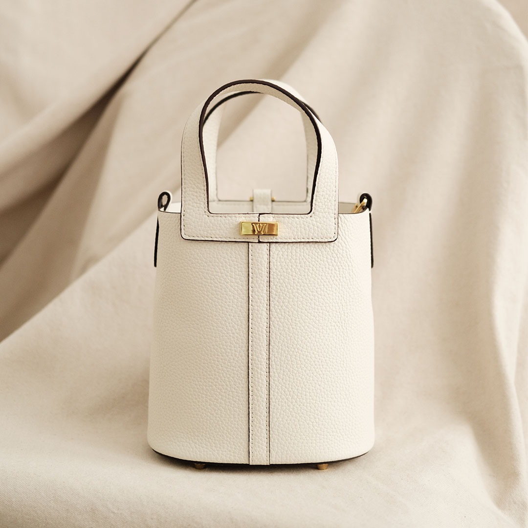 Hoop Bag Ivory Ready Stock
