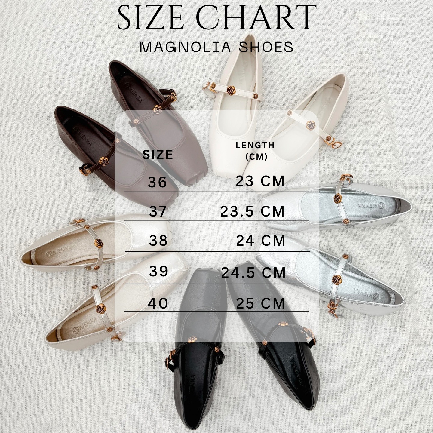 Kienka Studio - Magnolia Shoes