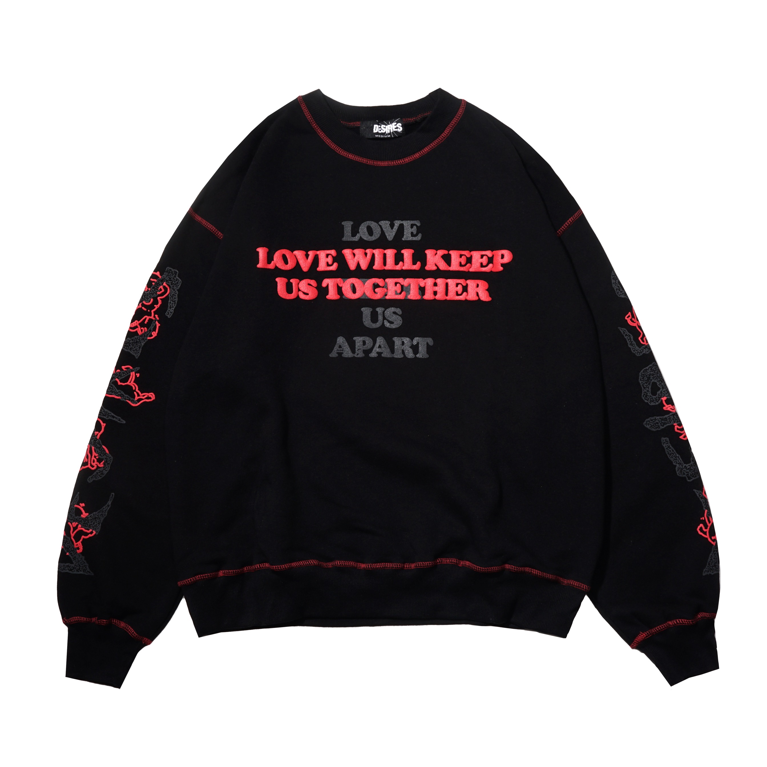 DESIRES -  KEEP CREWNECK BOXY
