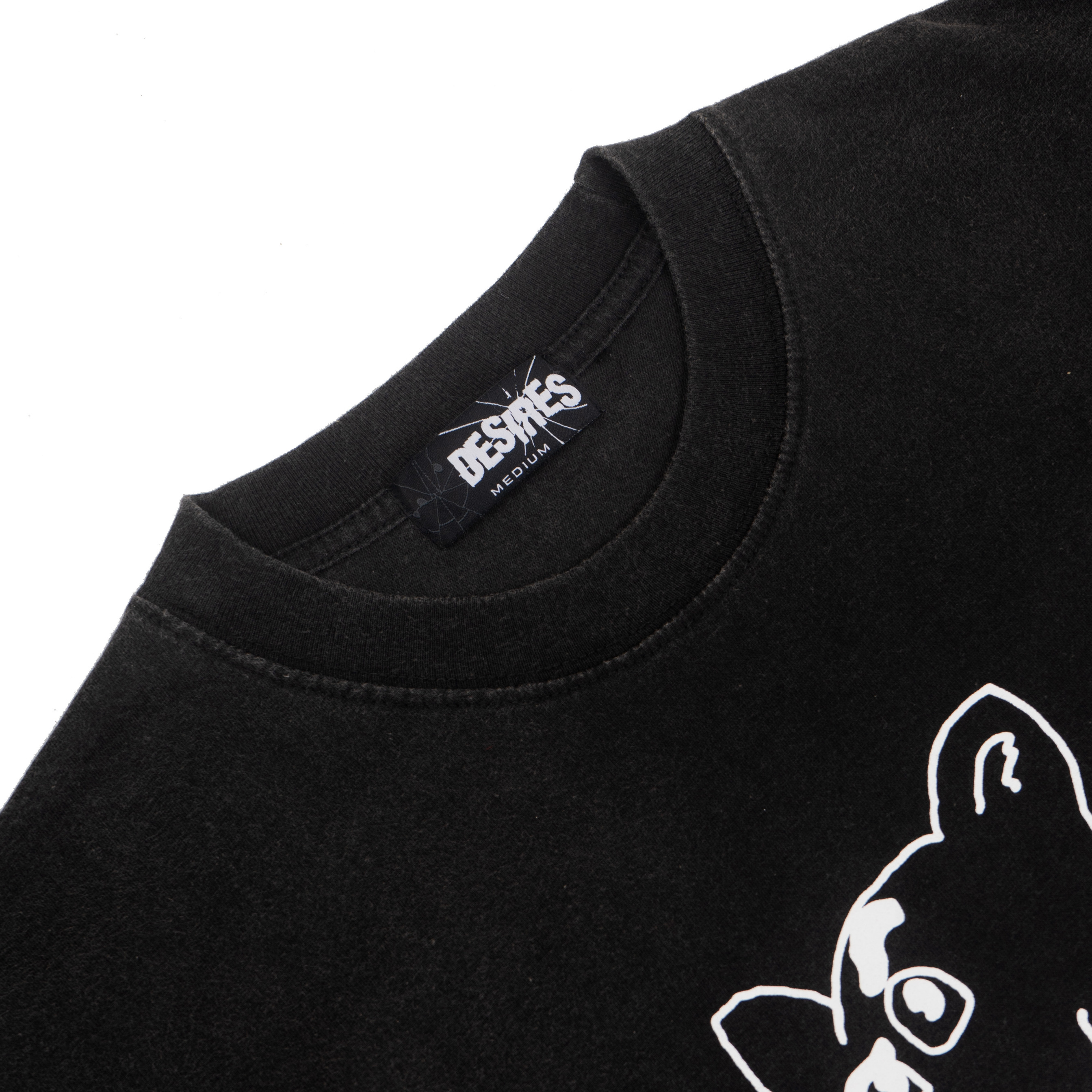 RAT TEES (WASHED BLACK)