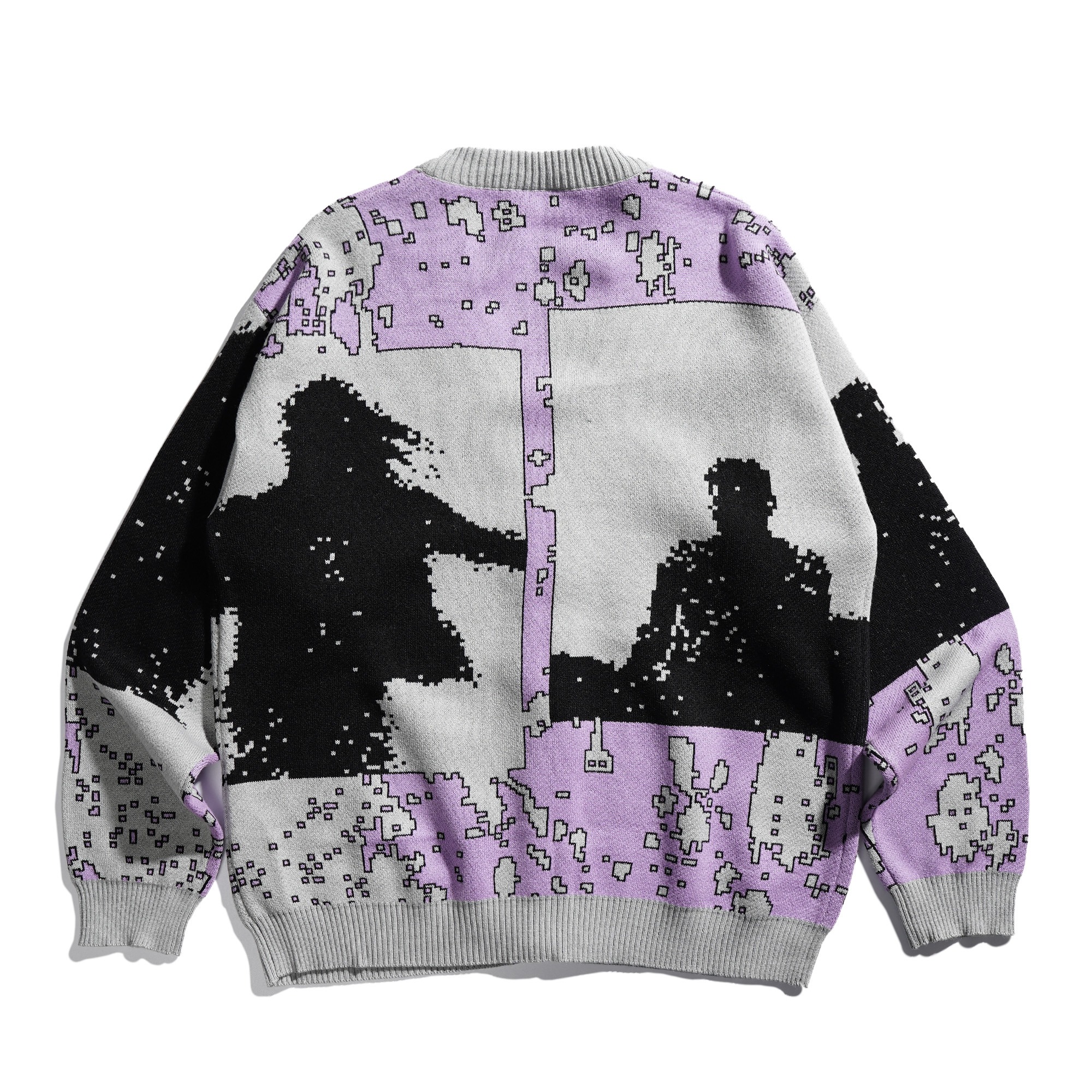 LEAVING - Cardigan Knitt Grey