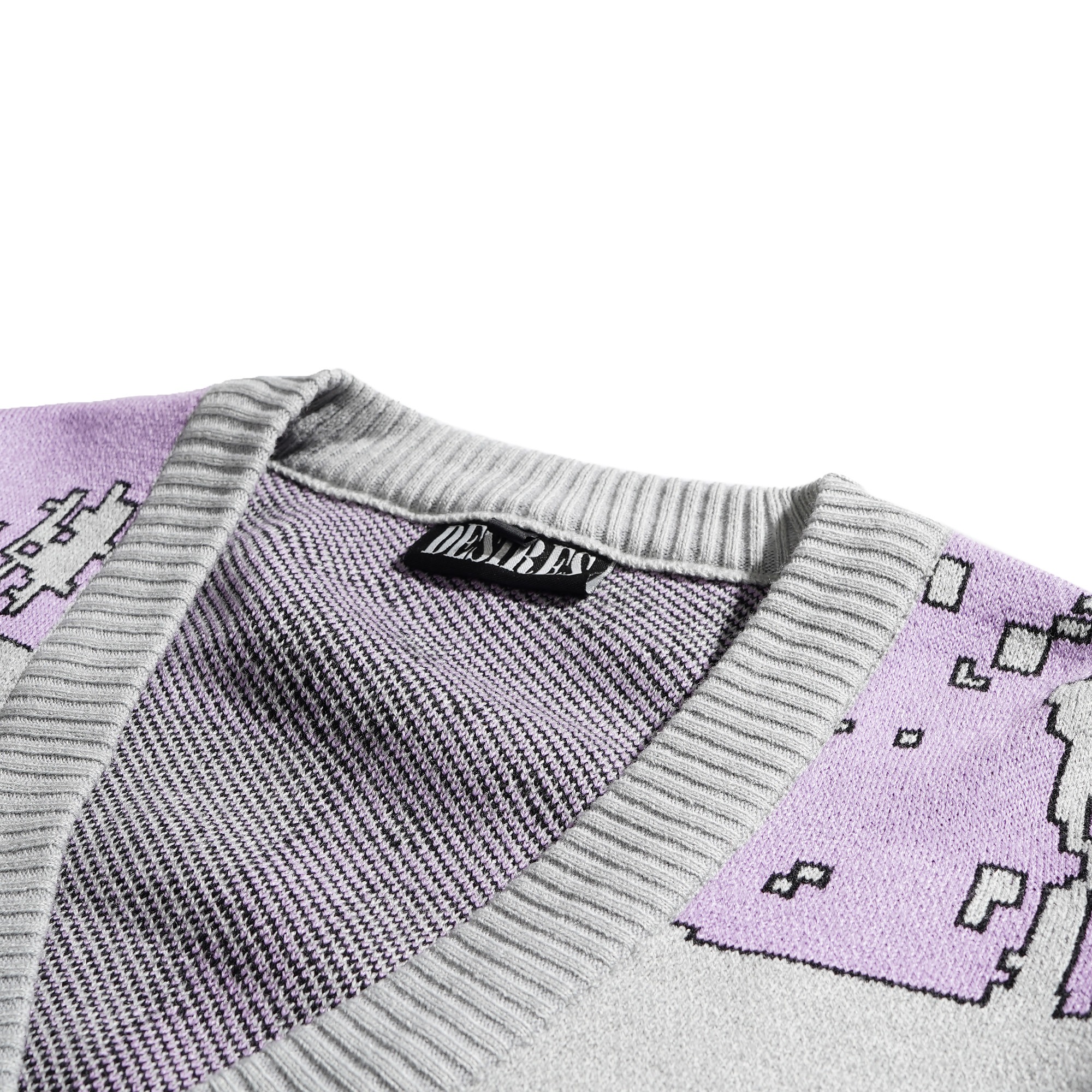 LEAVING - Cardigan Knitt Grey