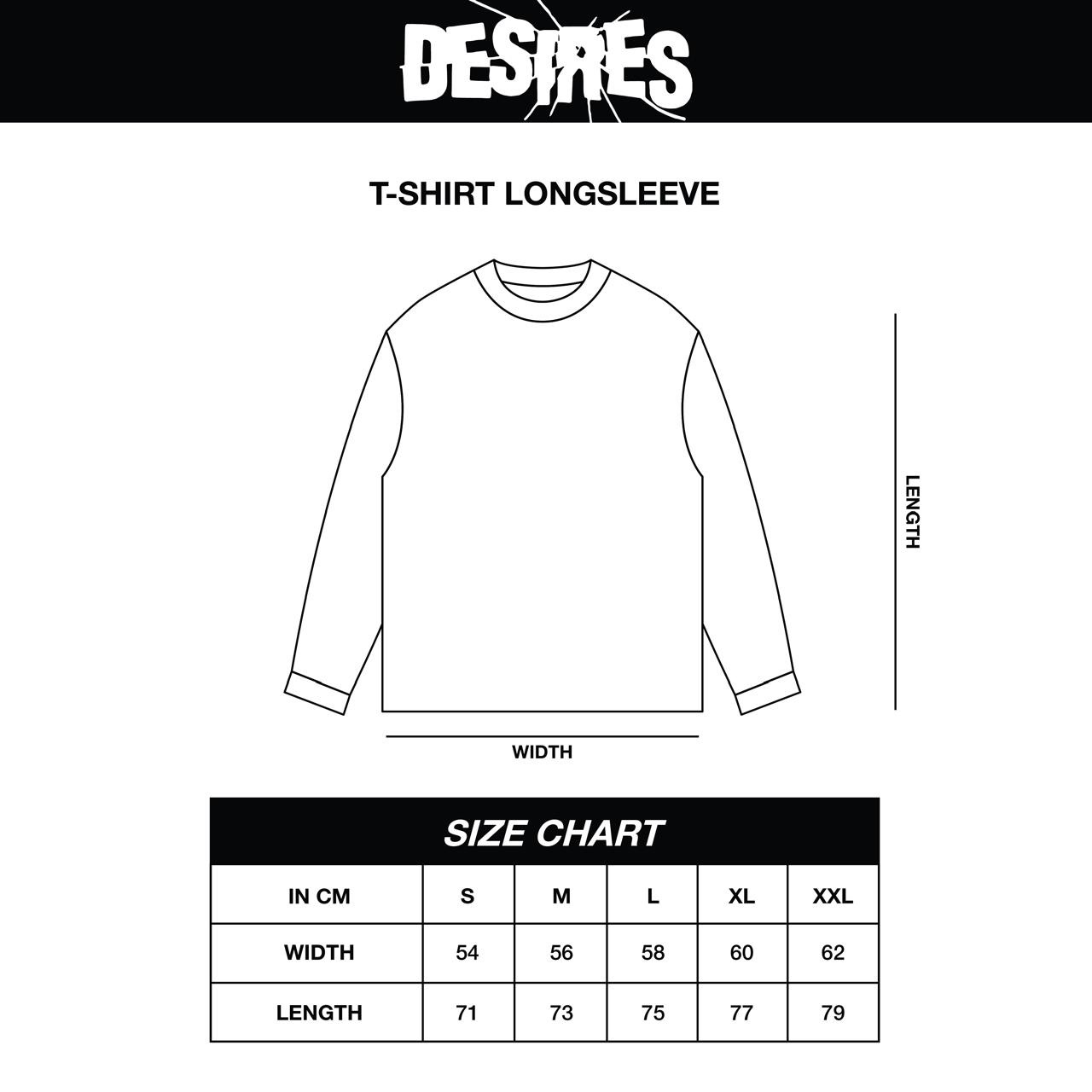 DESIRES - LONG OFFERS LONGSLEEVE