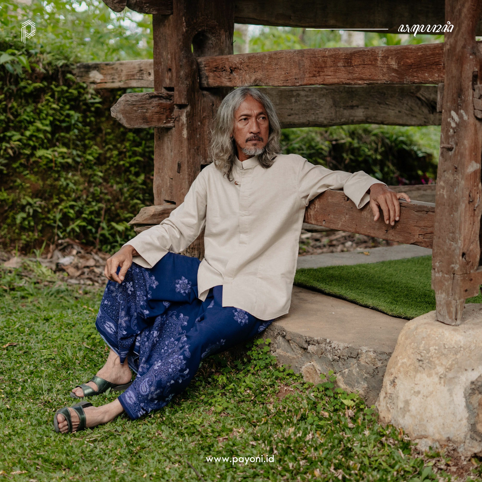 Sarung Kurusetra - Maya Blue