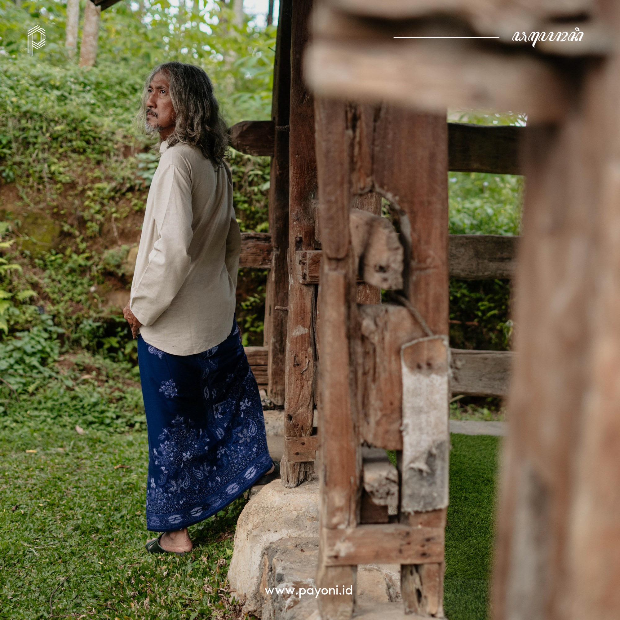 Sarung Kurusetra - Maya Blue