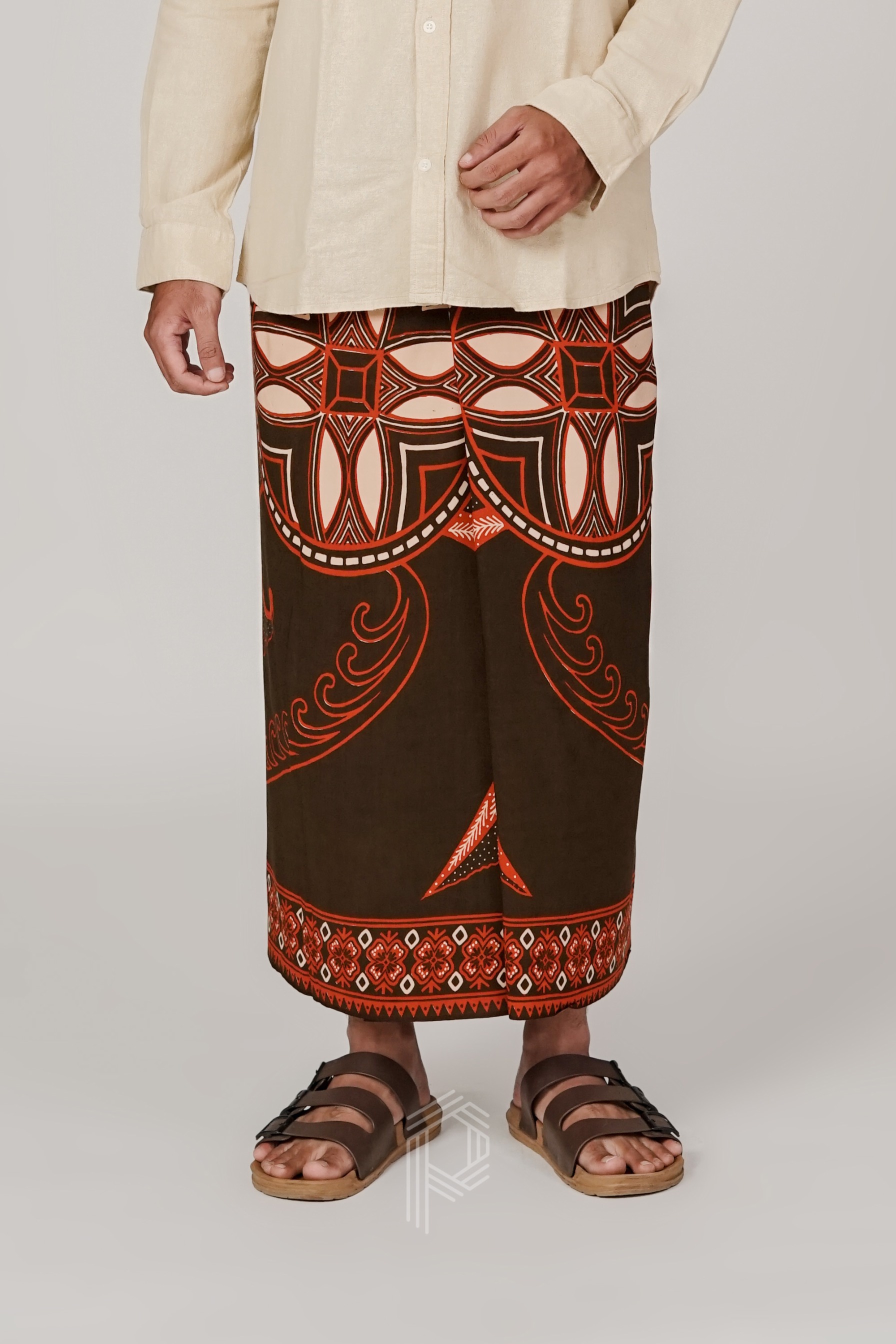 Sarung Kenduren - Brown Terracotta