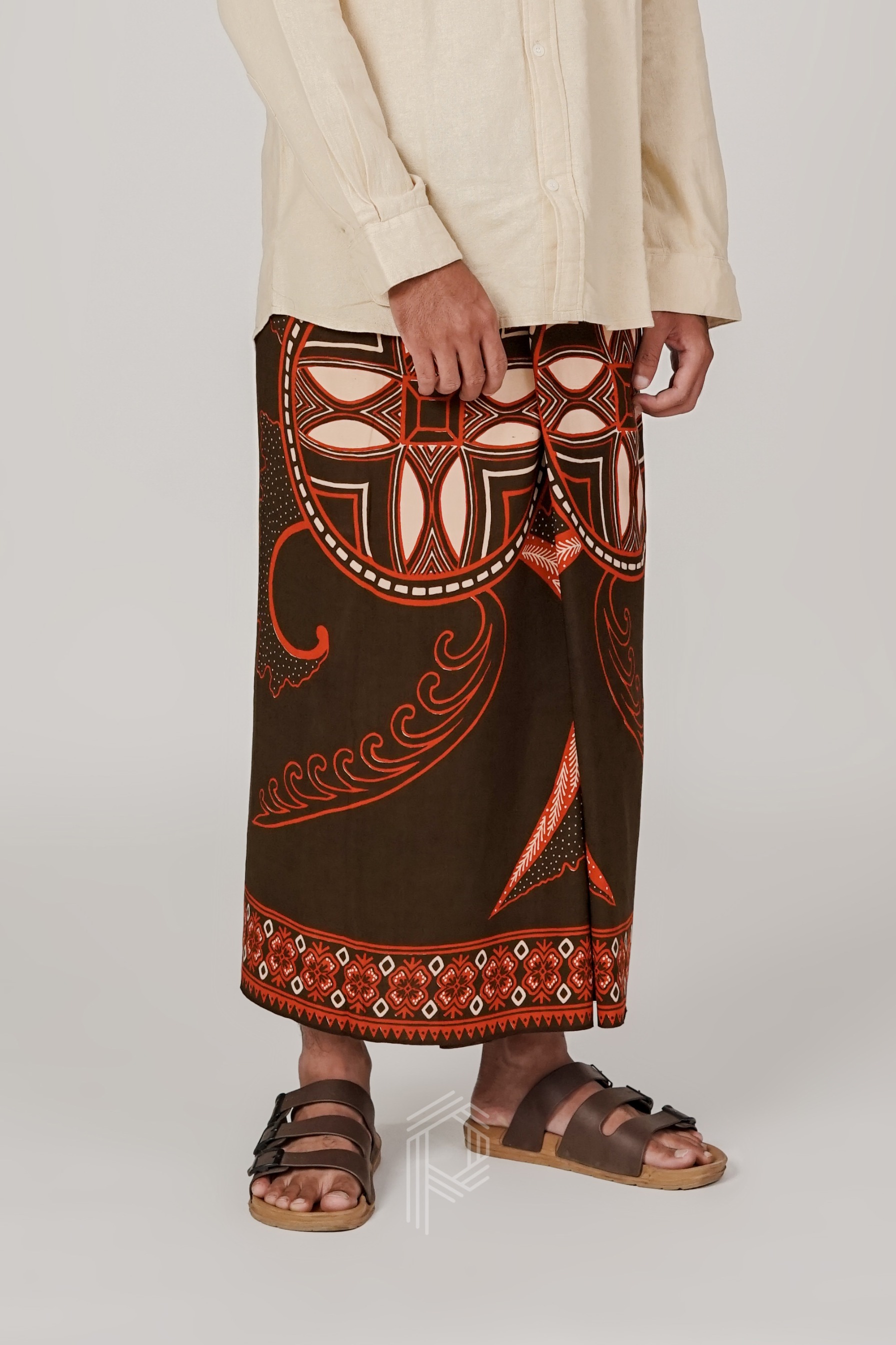 Sarung Kenduren - Brown Terracotta