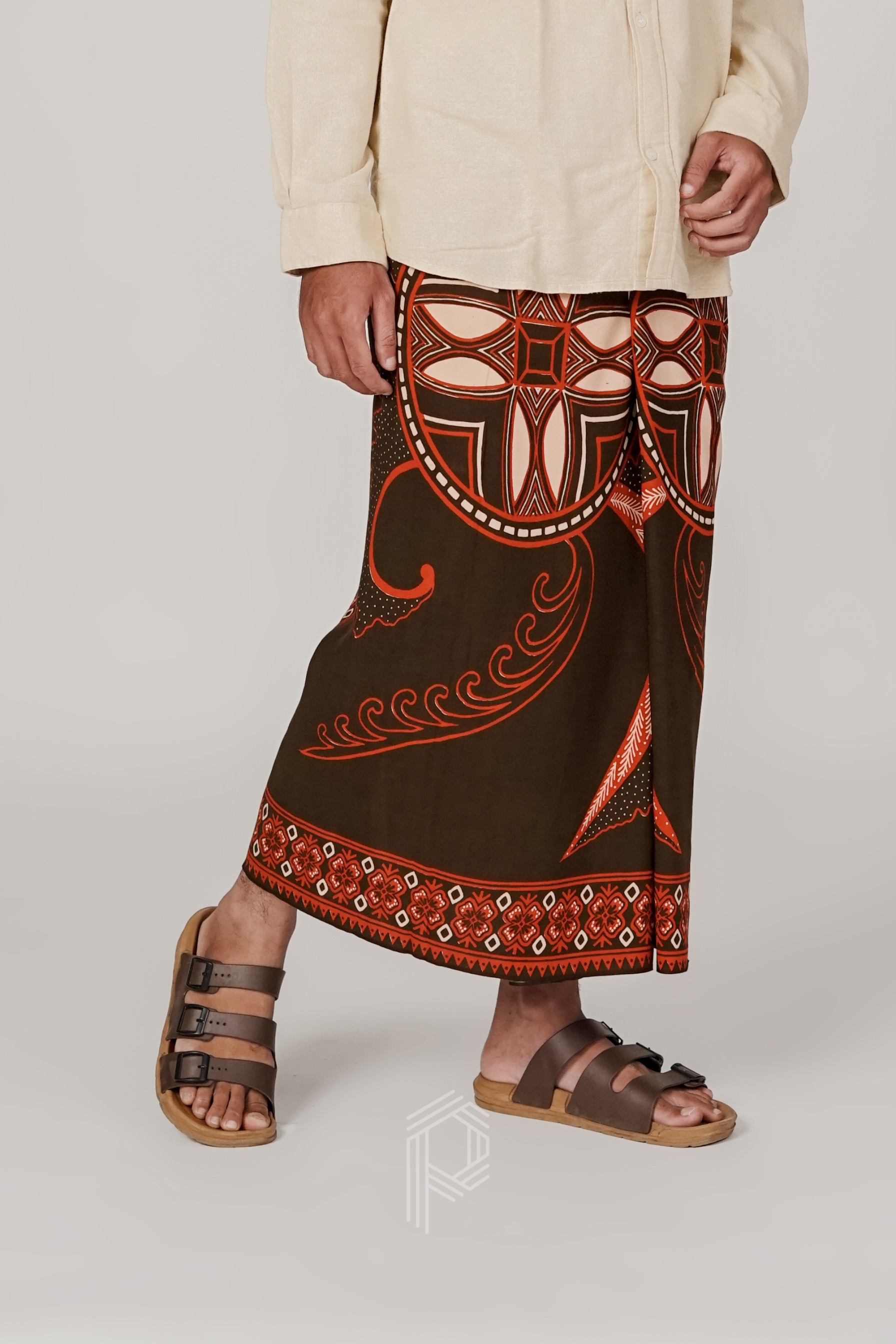 Sarung Kenduren - Brown Terracotta