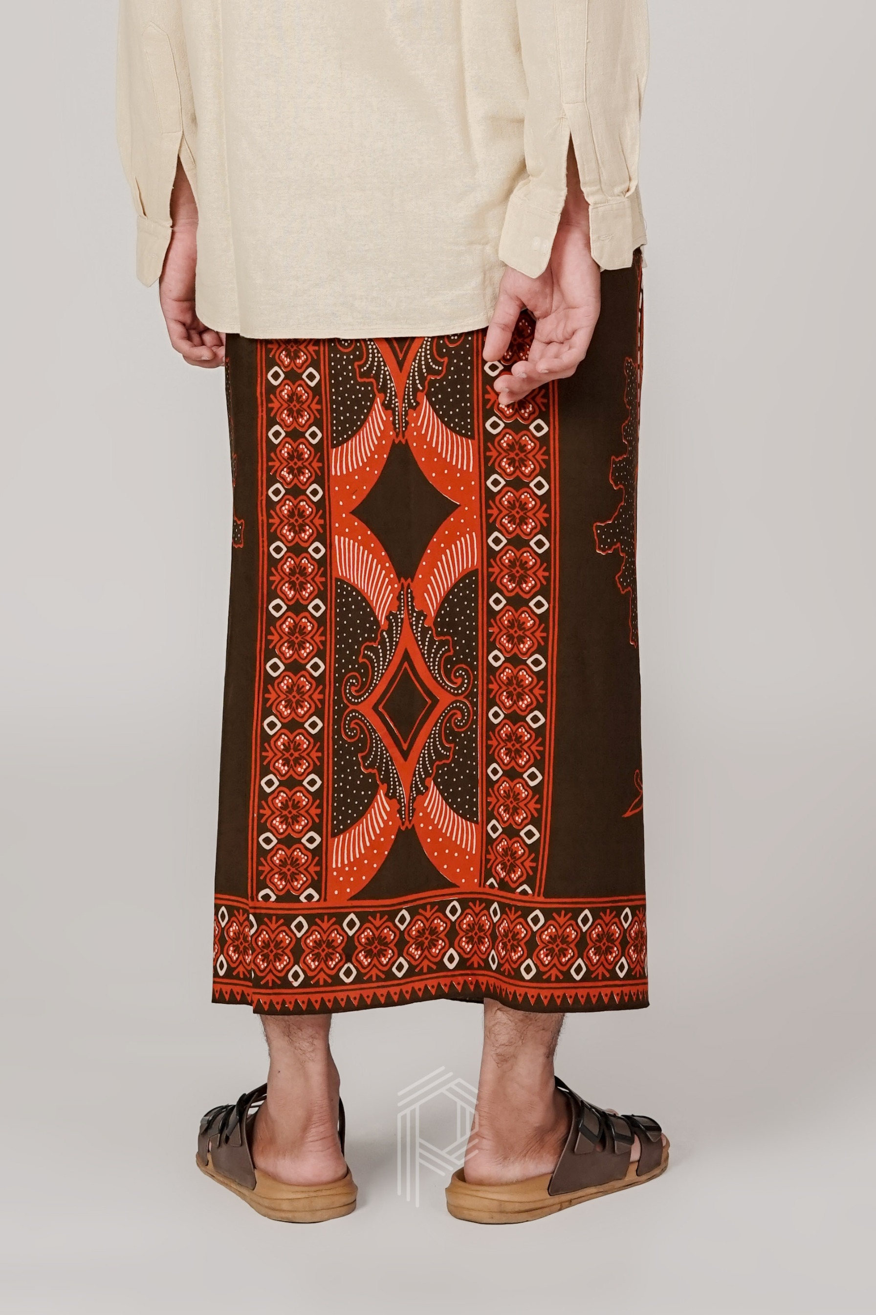 Sarung Kenduren - Brown Terracotta