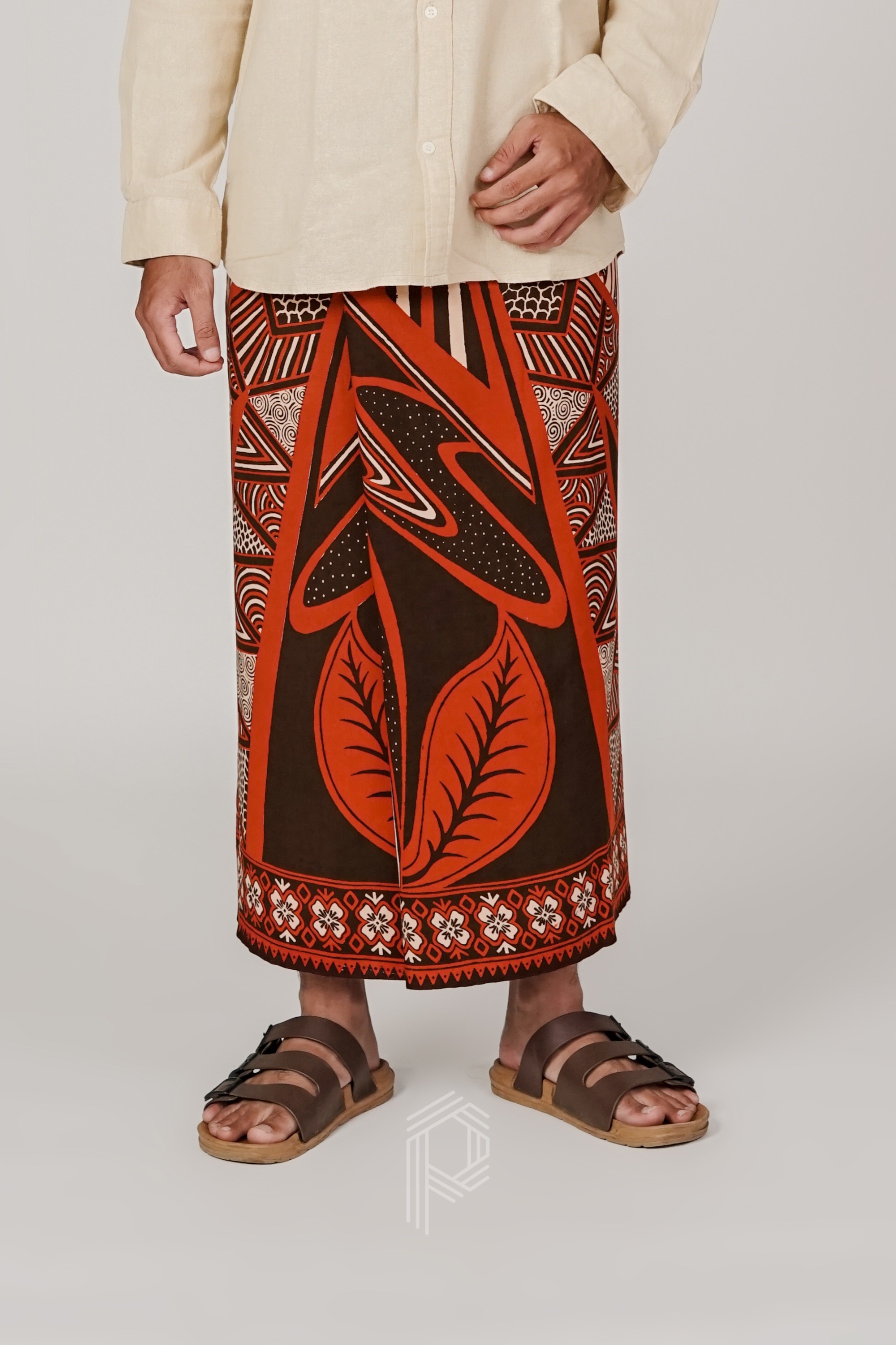 Sarung Linangkung - Brown Terracotta