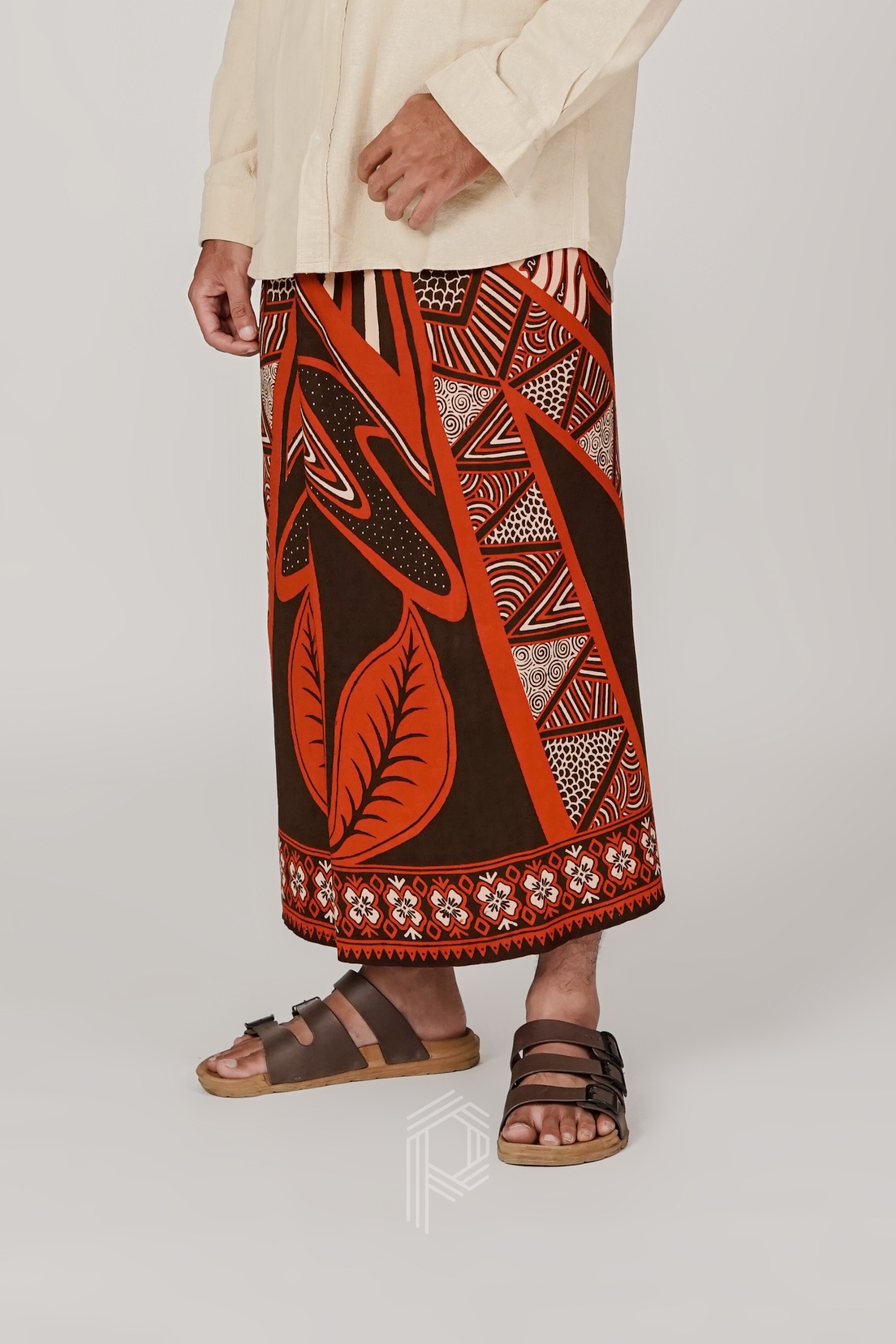 Sarung Linangkung - Brown Terracotta