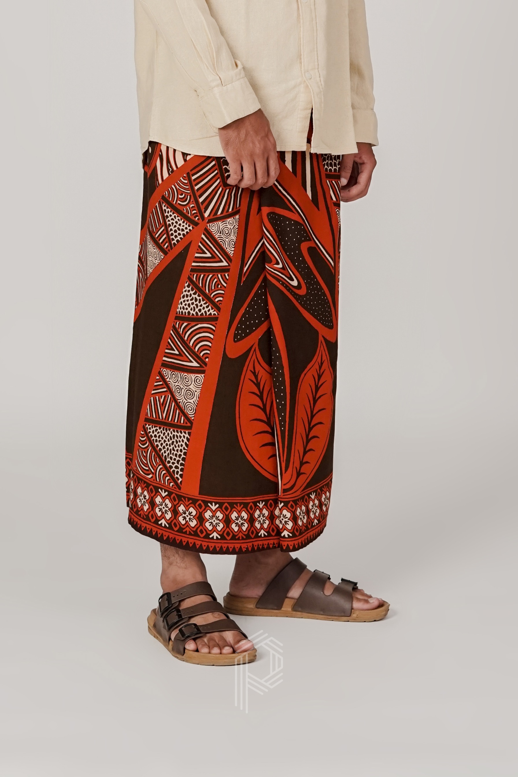Sarung Linangkung - Brown Terracotta