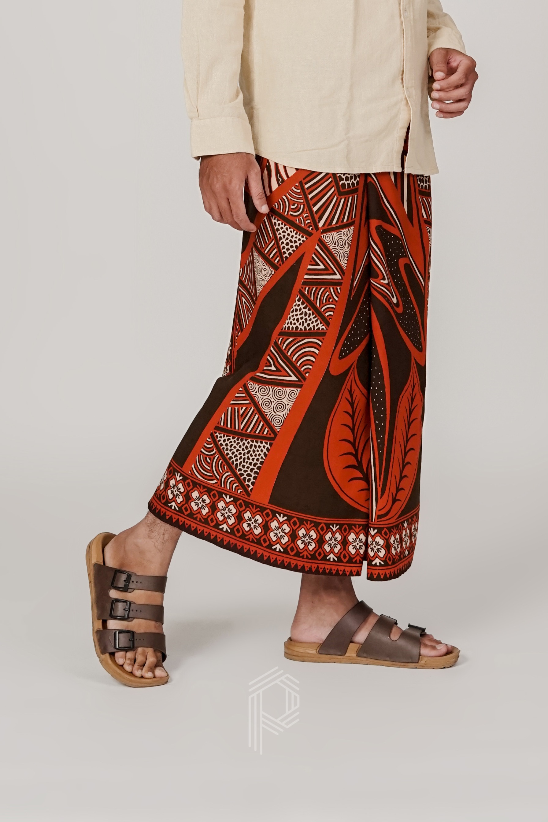 Sarung Linangkung - Brown Terracotta