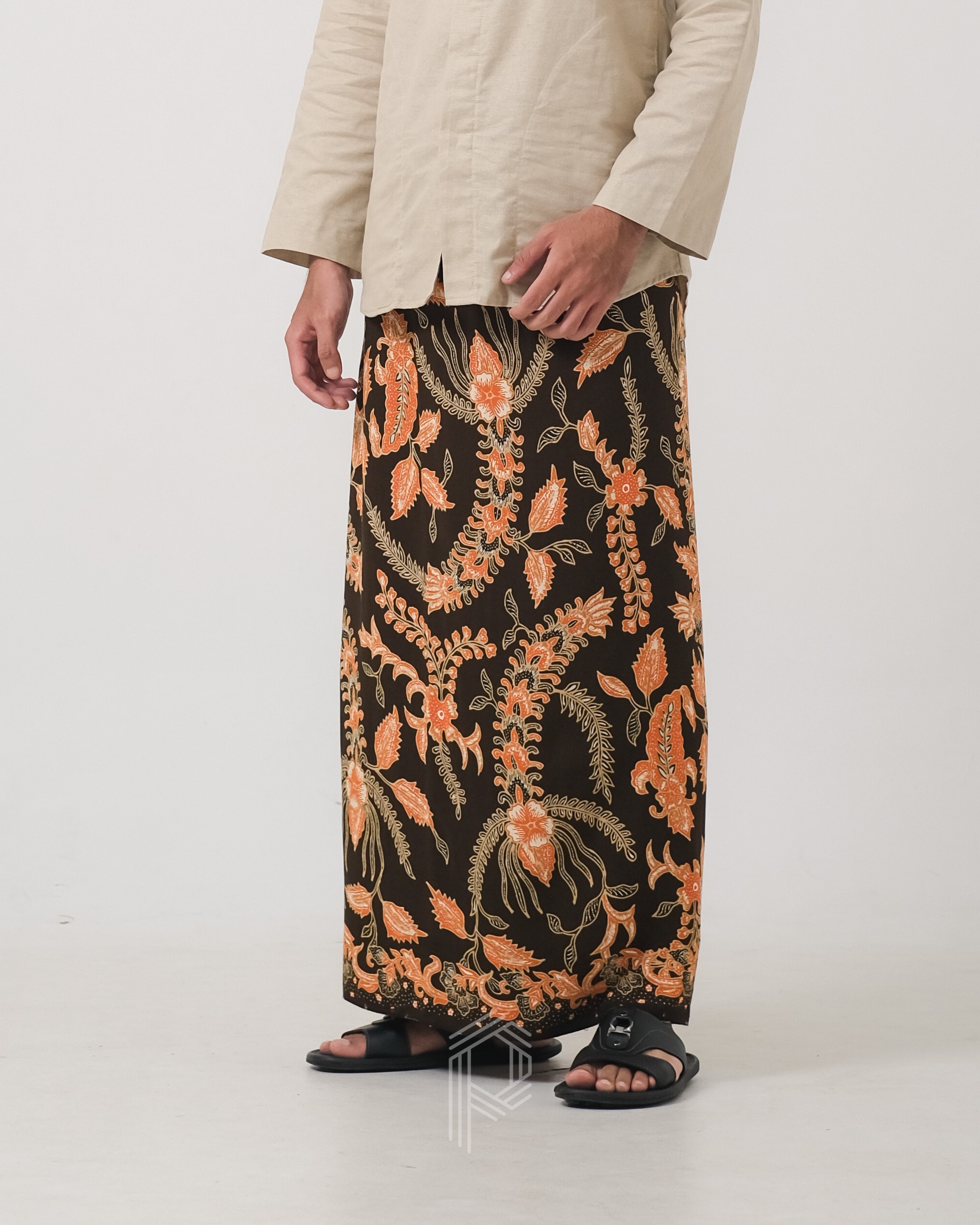 Sarung Bayan - Cokelat Jingga