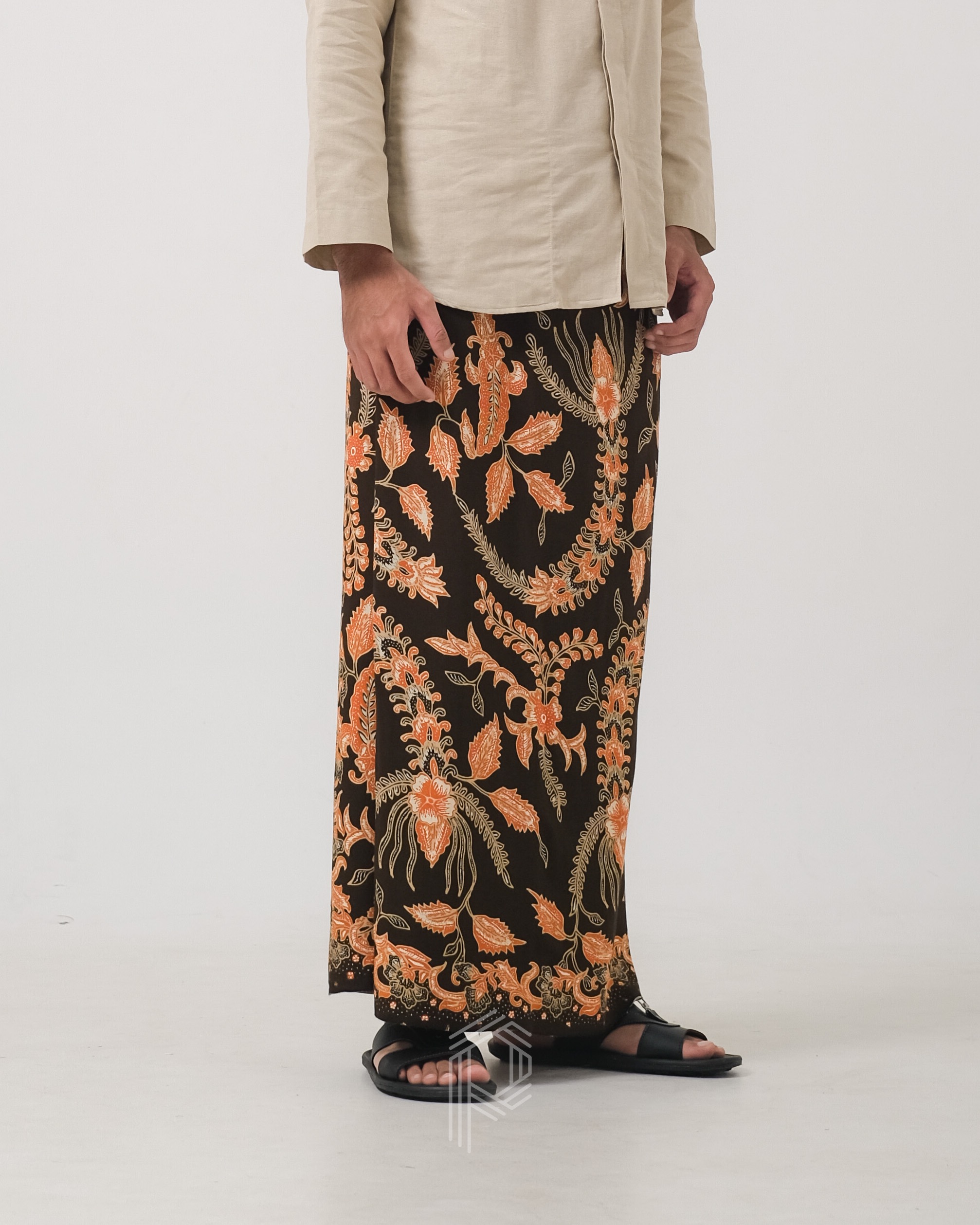 Sarung Bayan - Cokelat Jingga