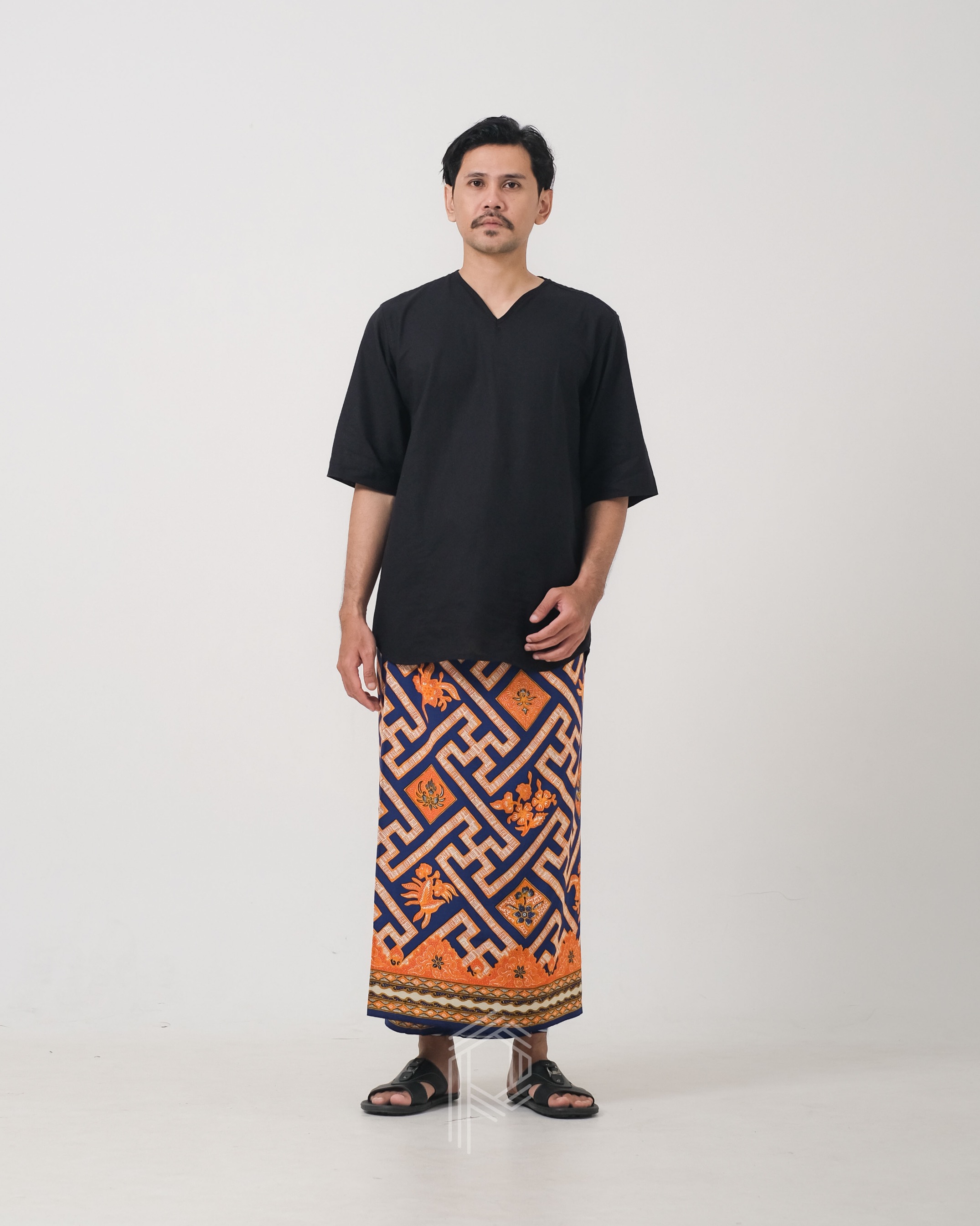 Sarung Kamukten - Biru Jingga