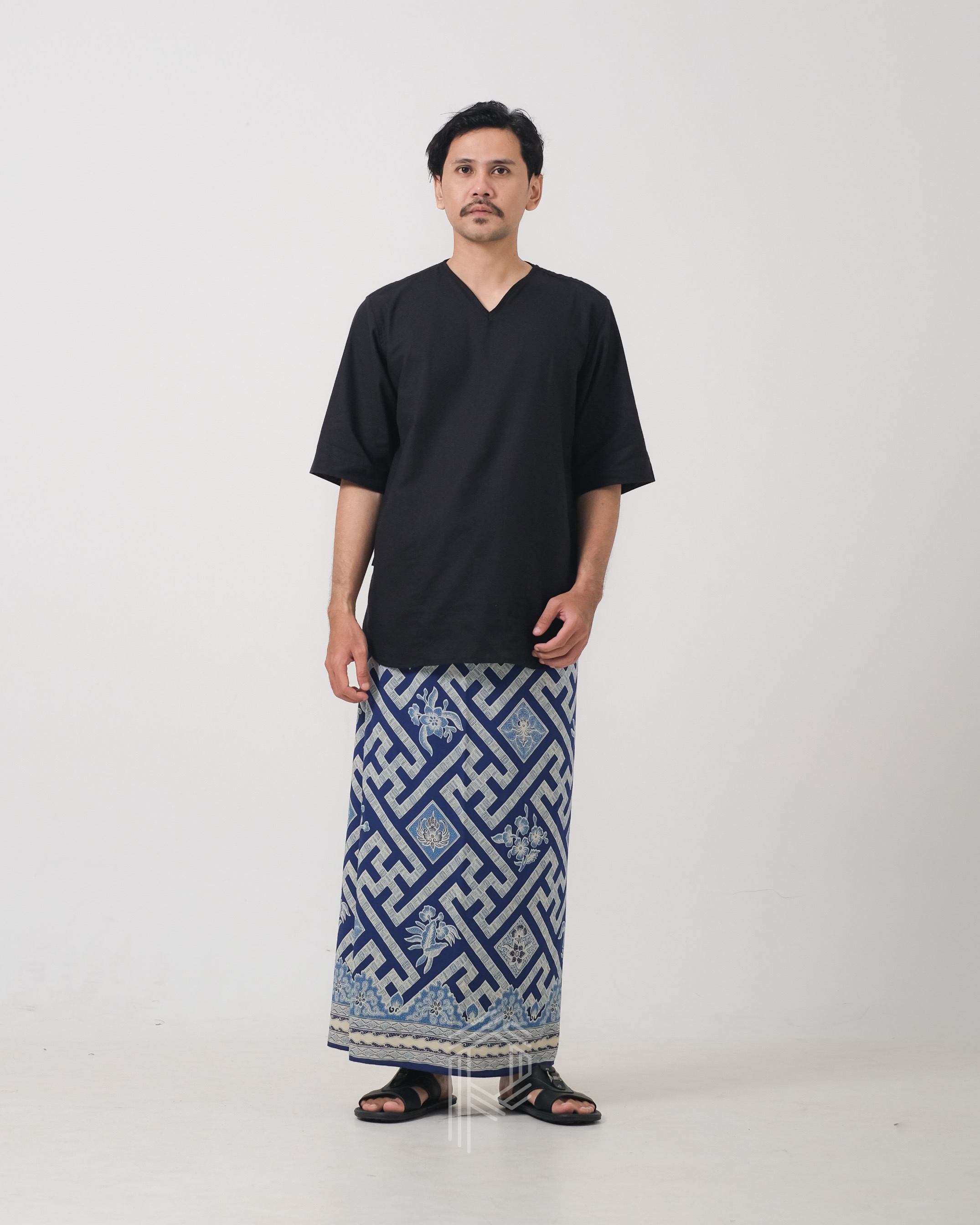 Sarung Kamukten - Biru