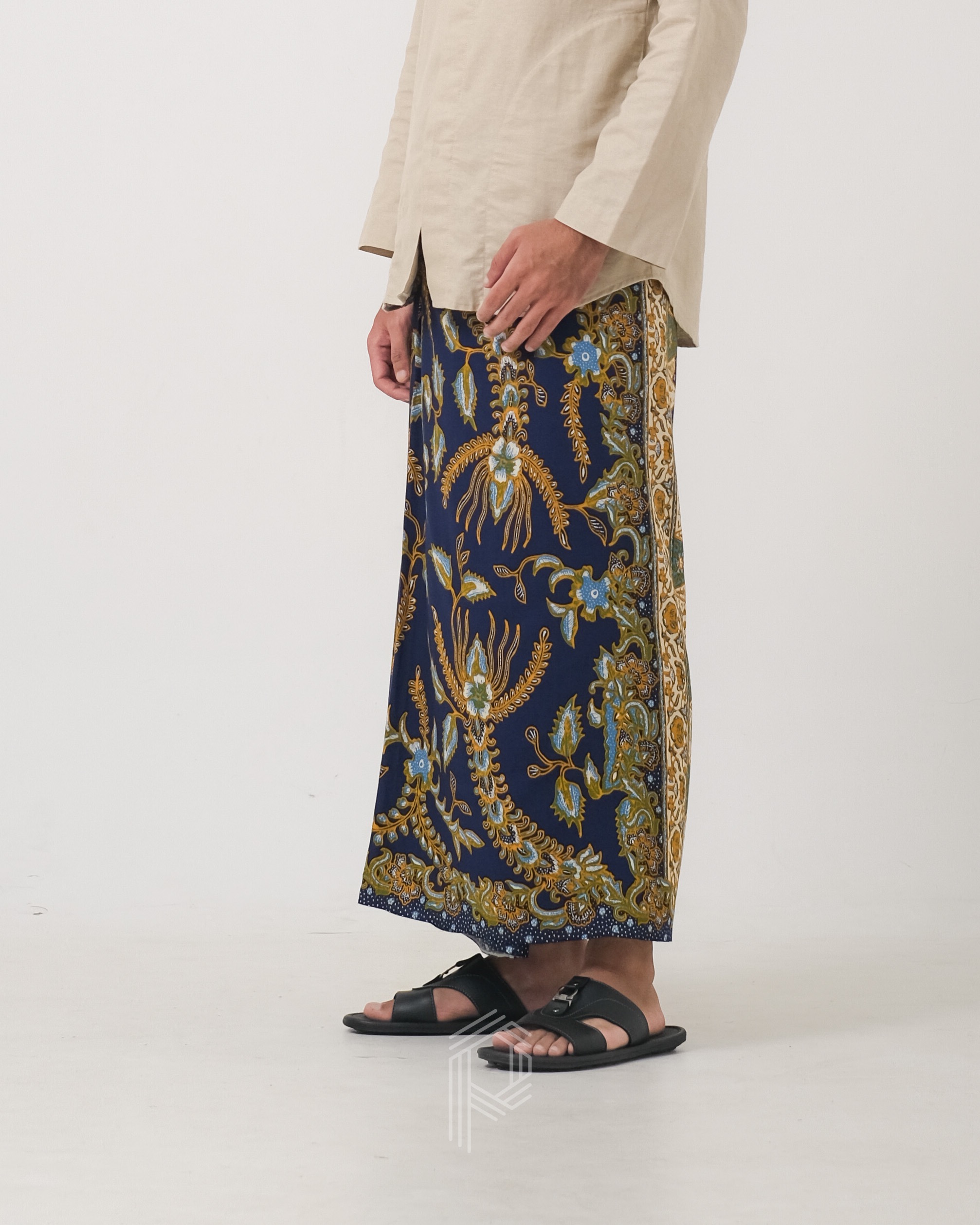 Sarung Bayan - Biru Soga