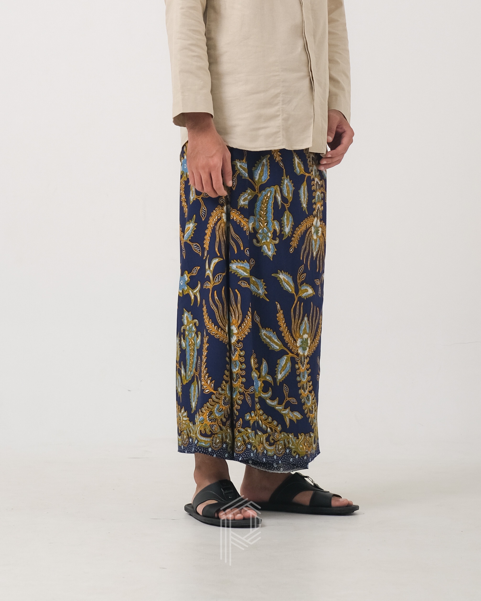 Sarung Bayan - Biru Soga