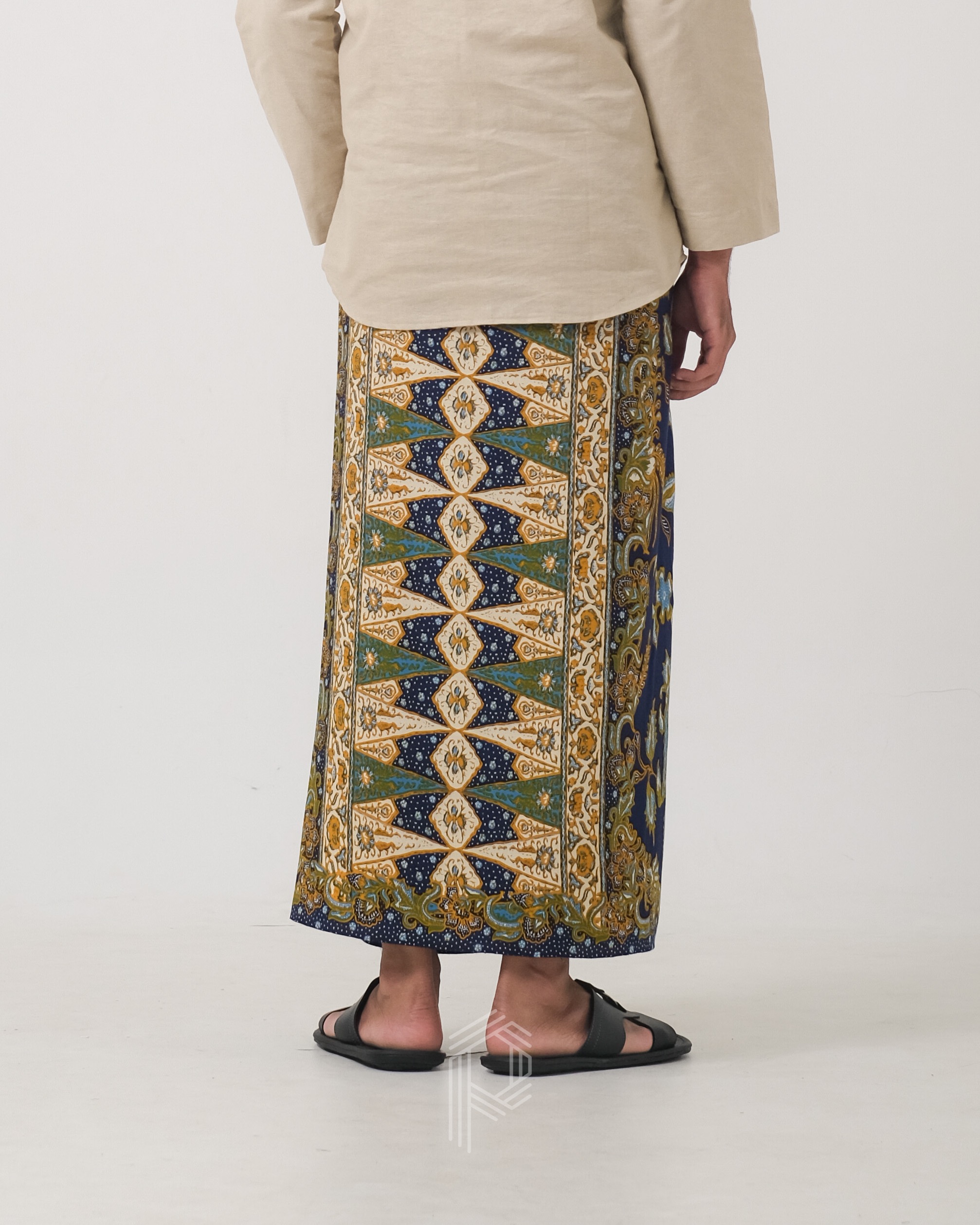 Sarung Bayan - Biru Soga