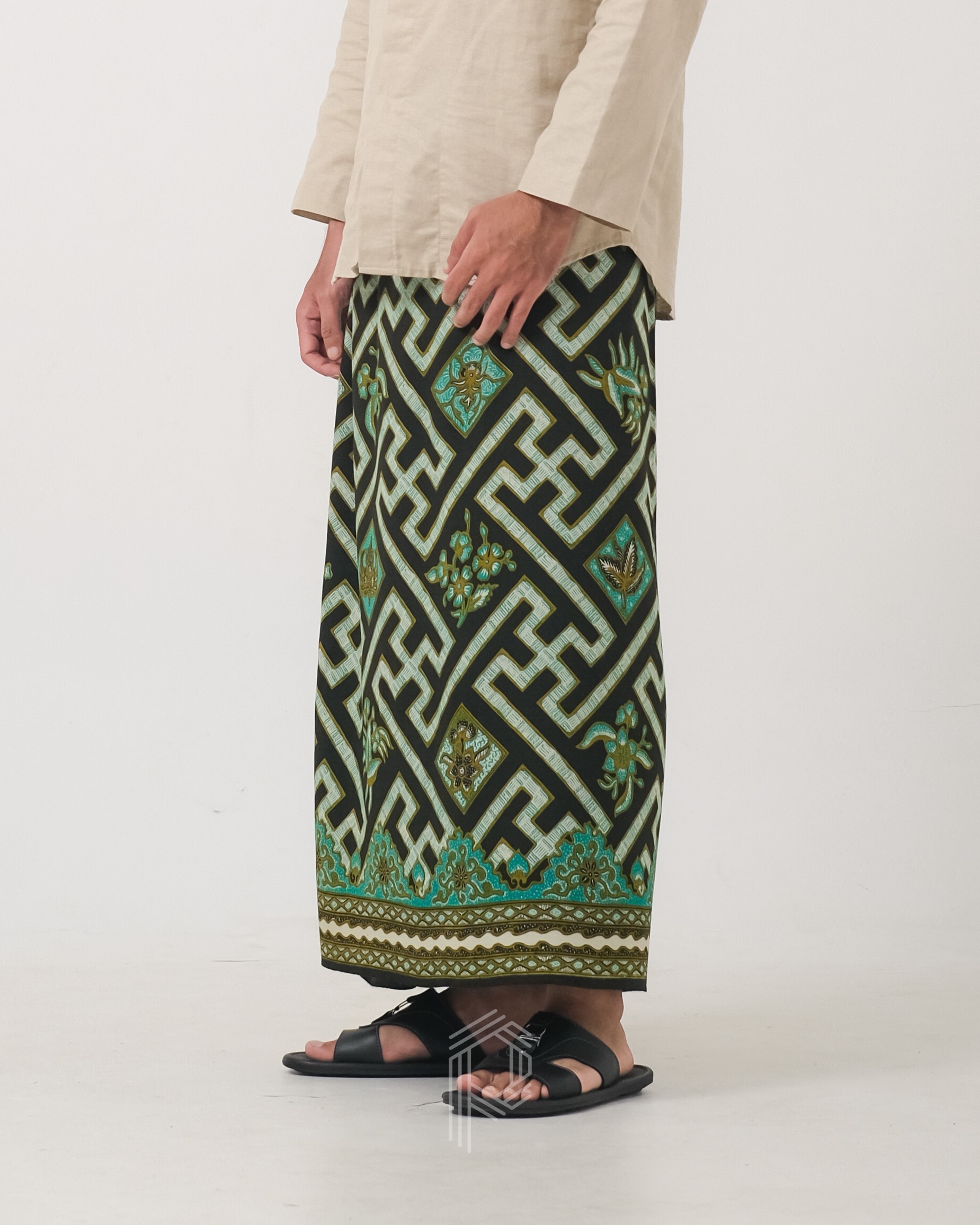 Sarung Kamukten - Hijau Klasik