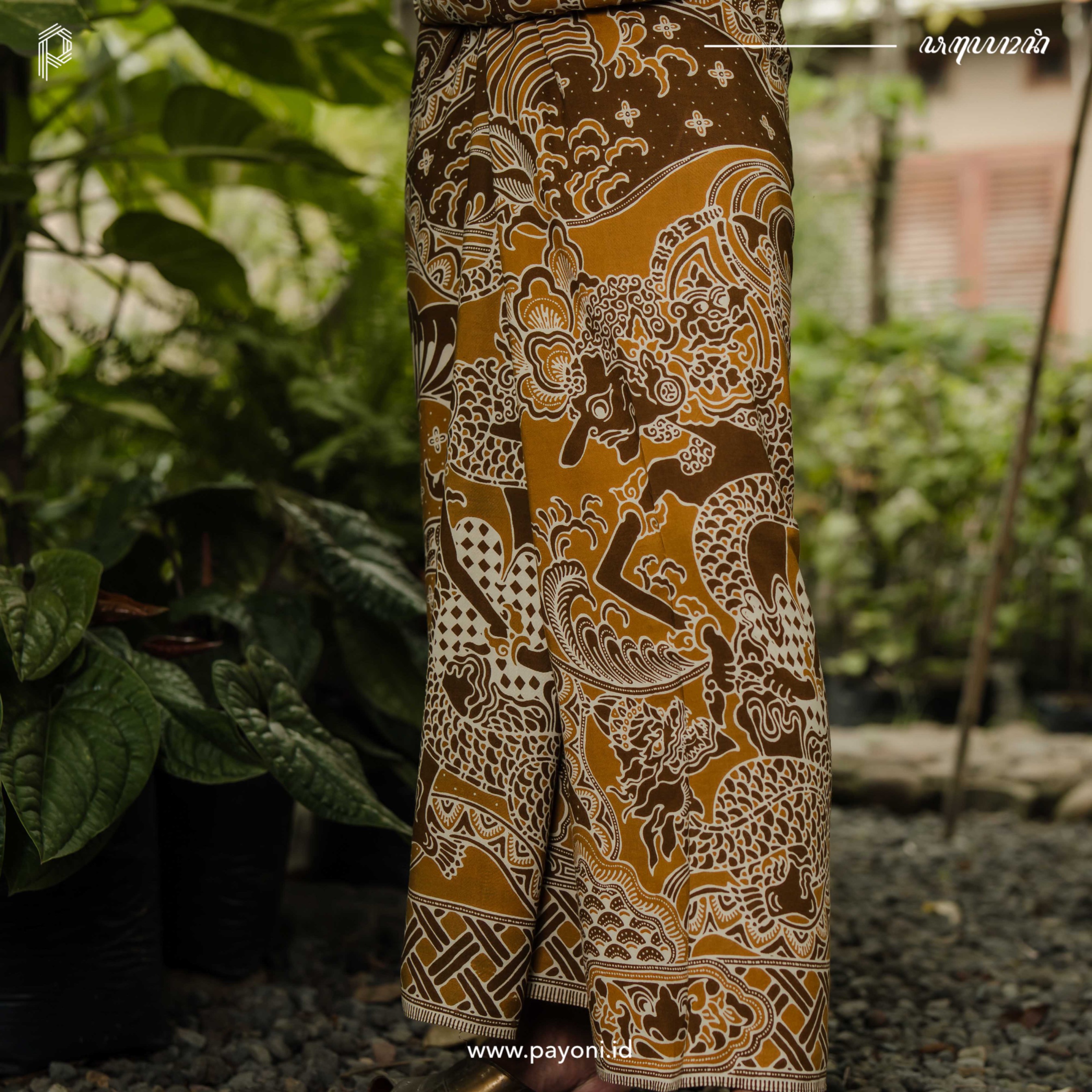 Sarung Sunyata - Cokelat Rempah