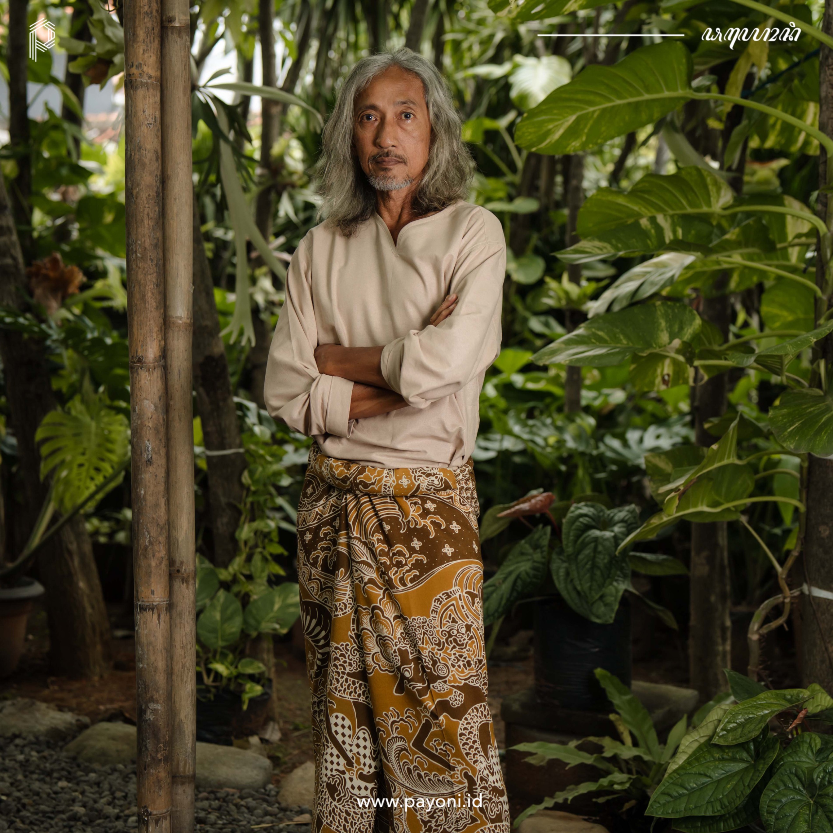 Sarung Sunyata - Cokelat Rempah