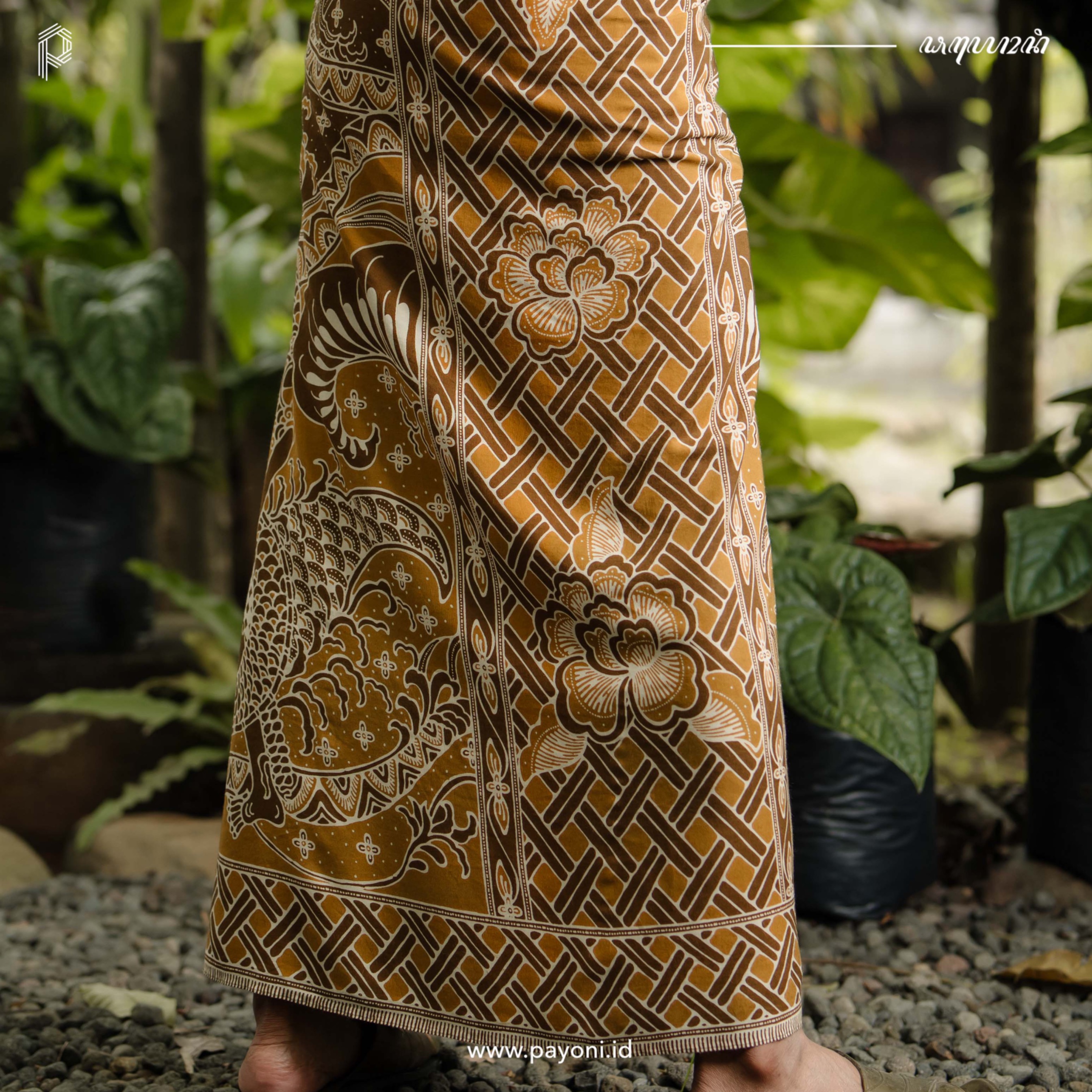 Sarung Sunyata - Cokelat Rempah
