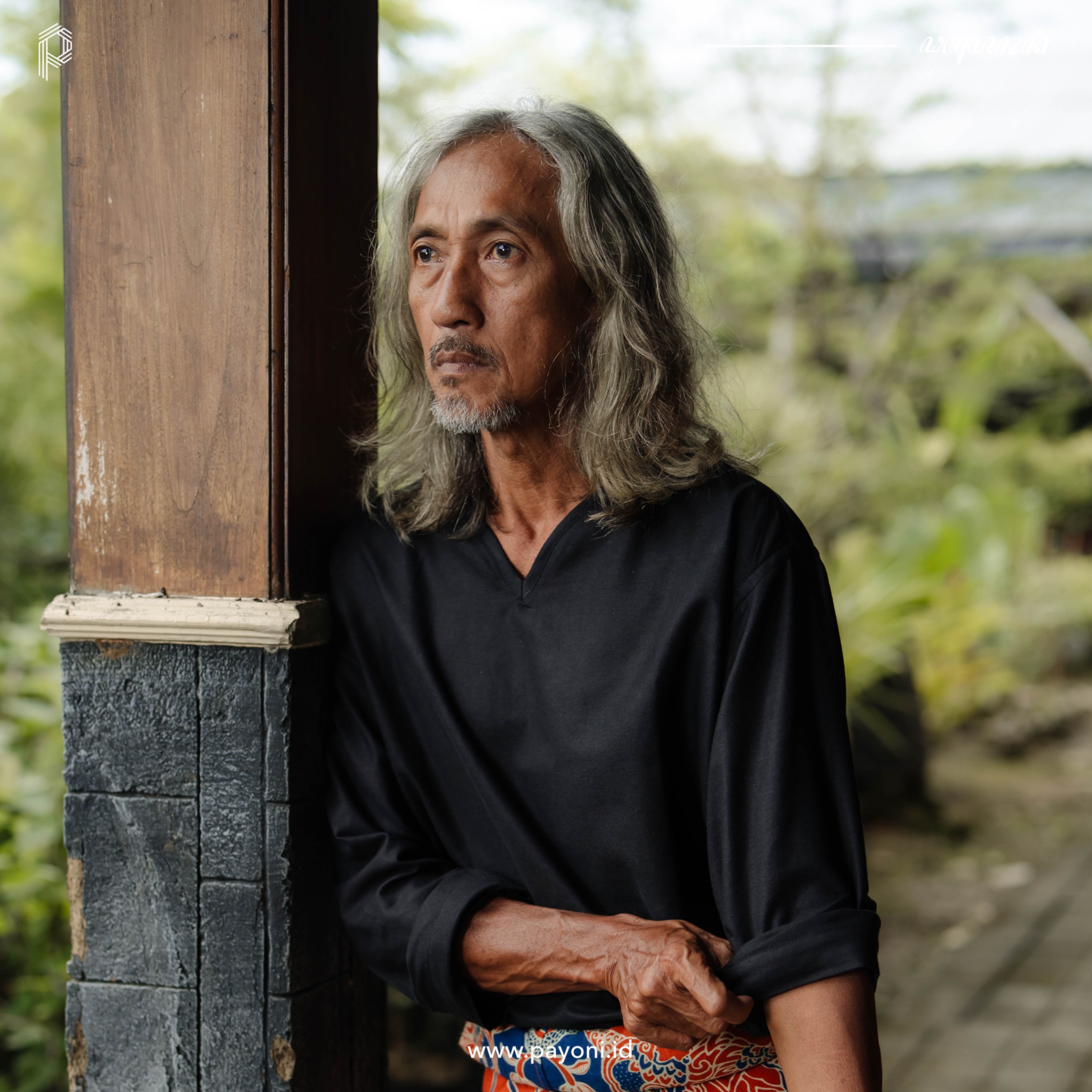 Kemeja Koko Karuna - Hitam