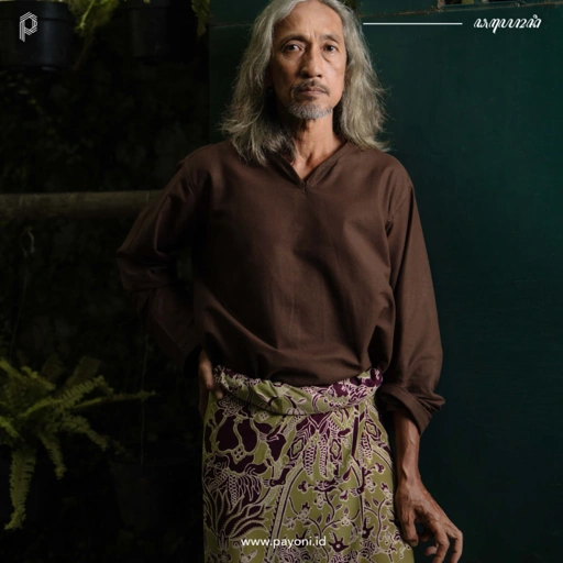 Image of Kemeja Koko Karuna - Cokelat