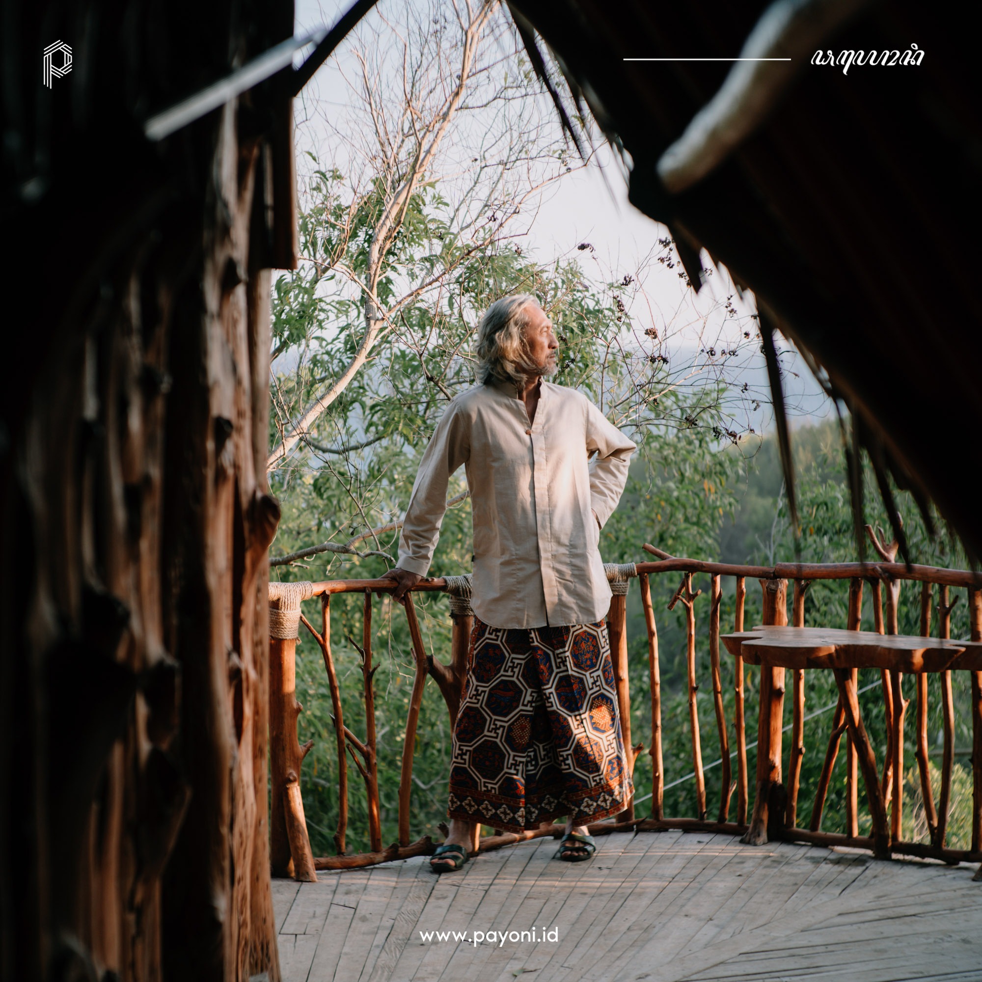 Sarung Dewananda - Biru Soga