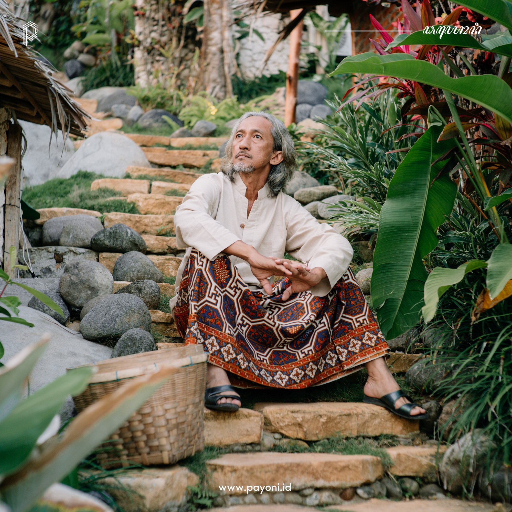 Sarung Dewananda - Biru Soga