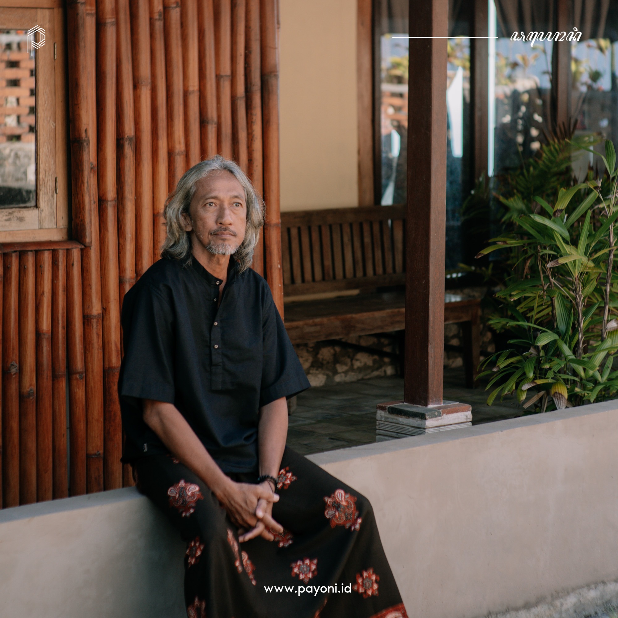 Kemeja Koko Nirwasita - Hitam