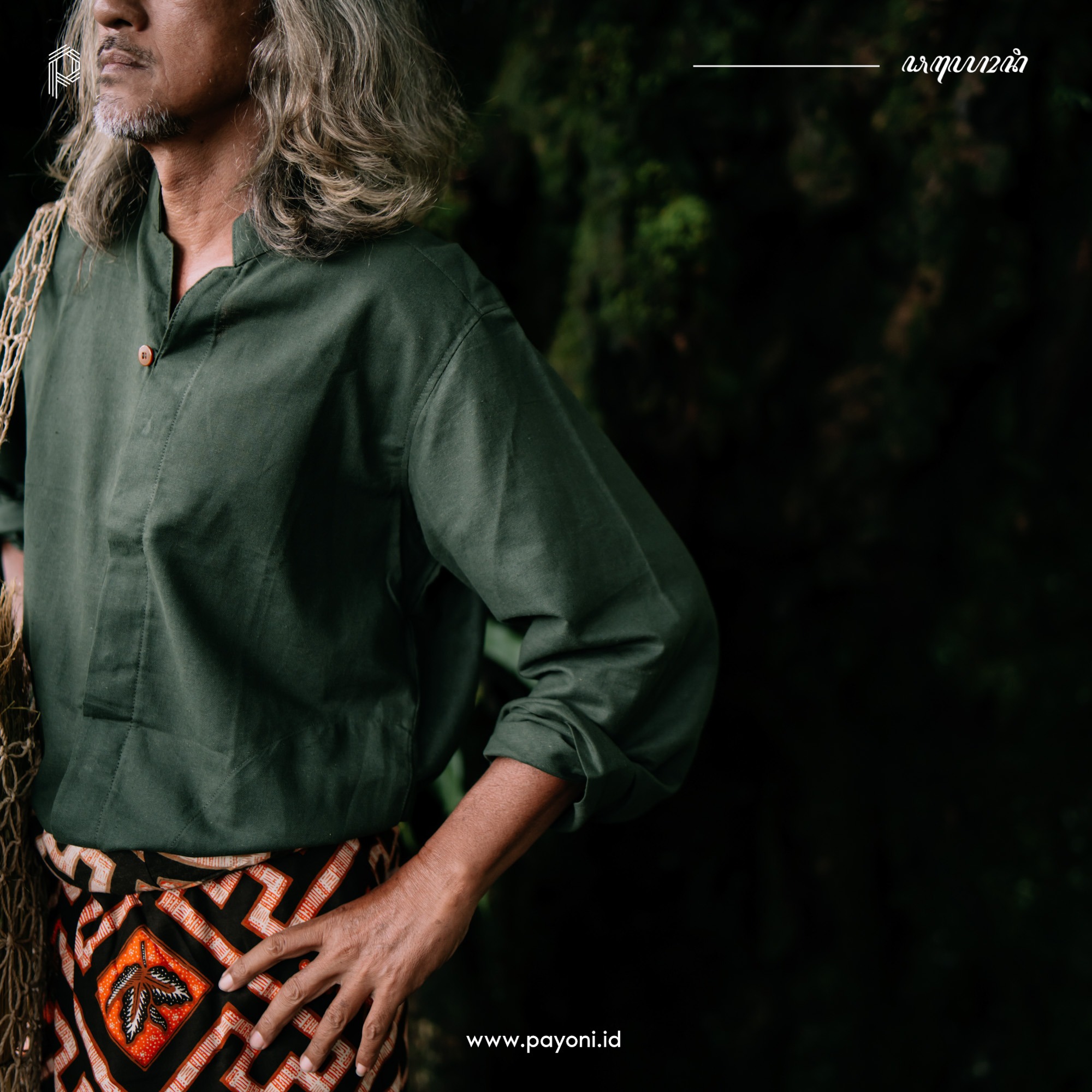 Kemeja Koko Sangsekerta - Hijau