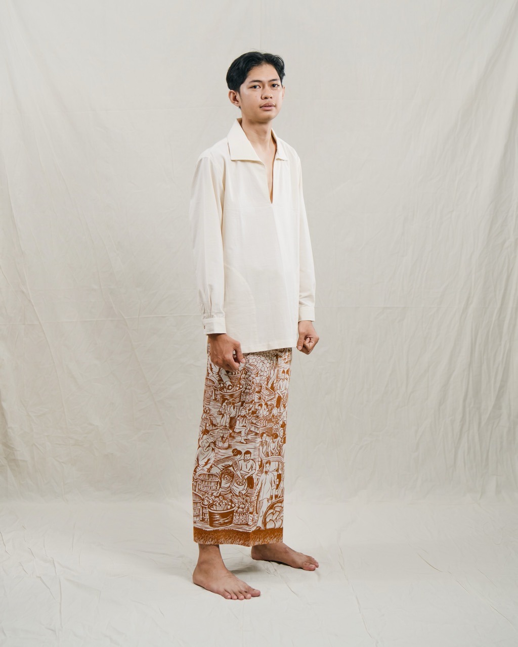 Sarung Majapahit - Cokelat (Edisi Terbatas)