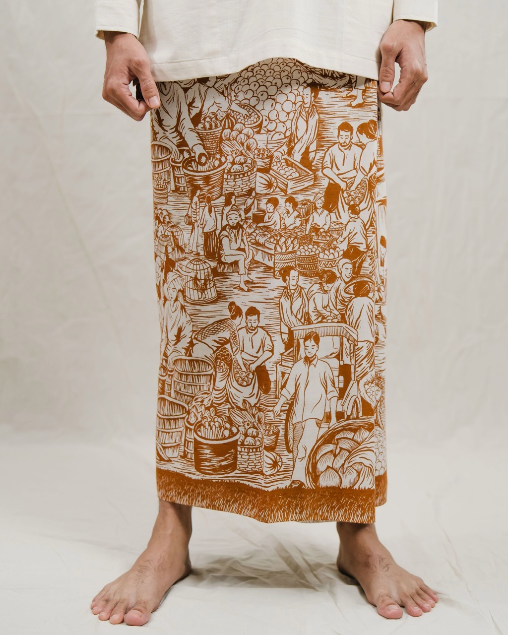 Sarung Majapahit - Cokelat (Edisi Terbatas)
