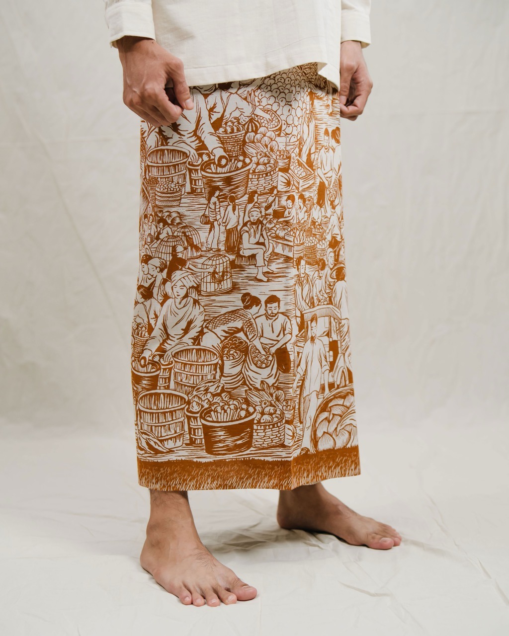Sarung Majapahit - Cokelat (Edisi Terbatas)