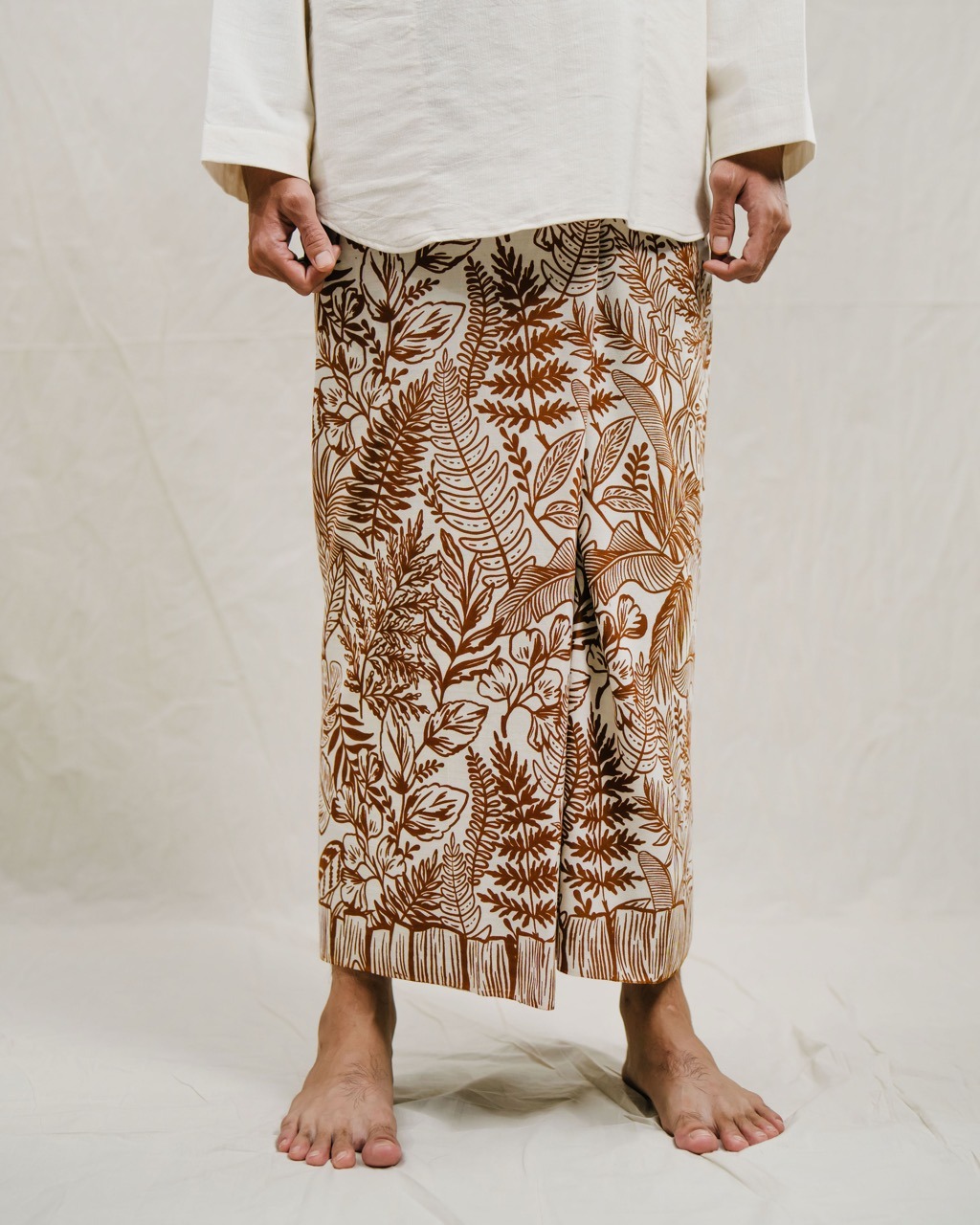 Sarung Medar Arum - Cokelat