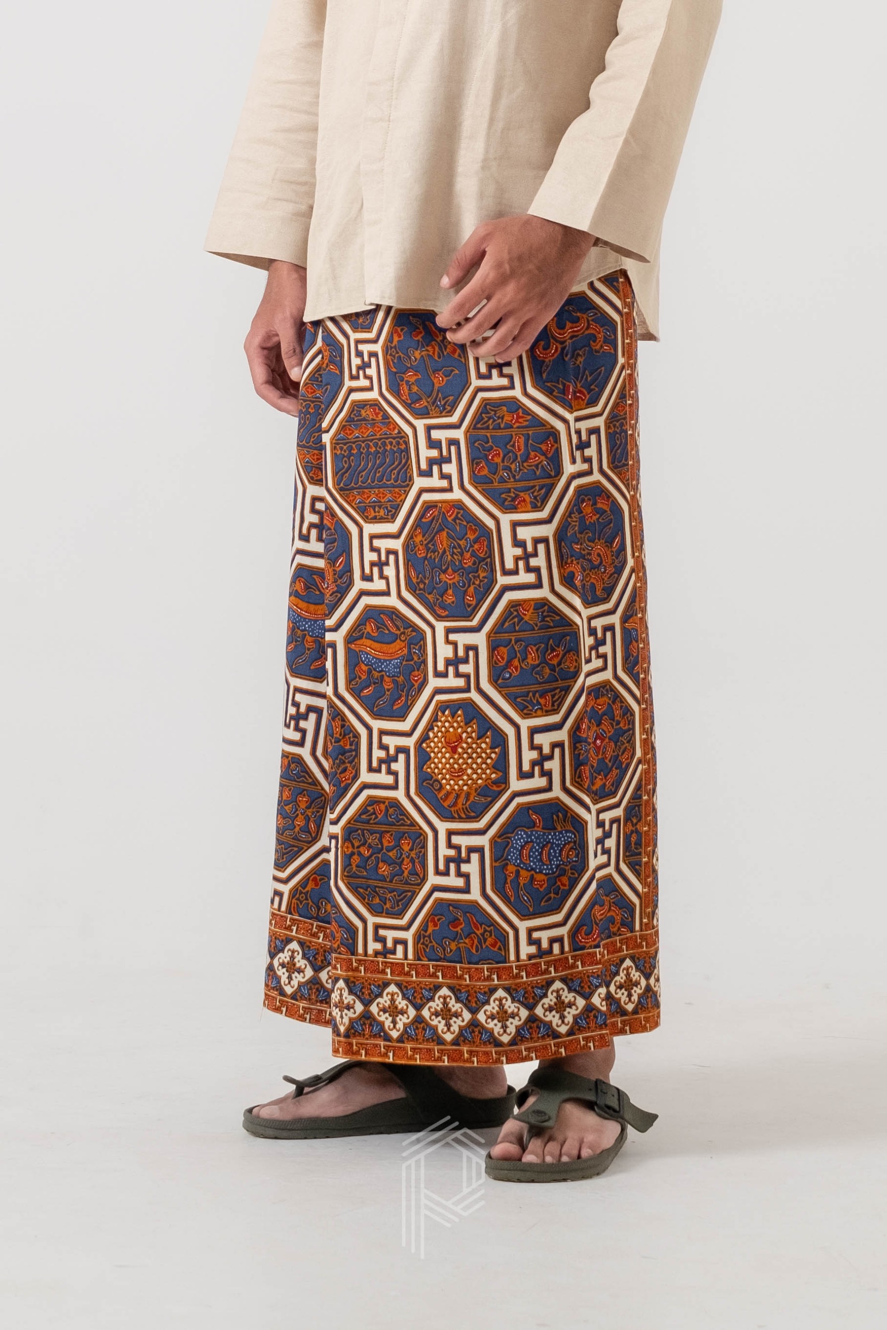 Sarung Dewananda - Biru Soga