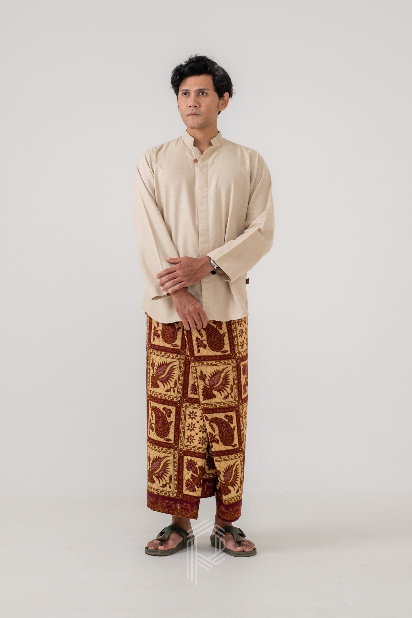 Sarung Mahatma - Marun Klasik