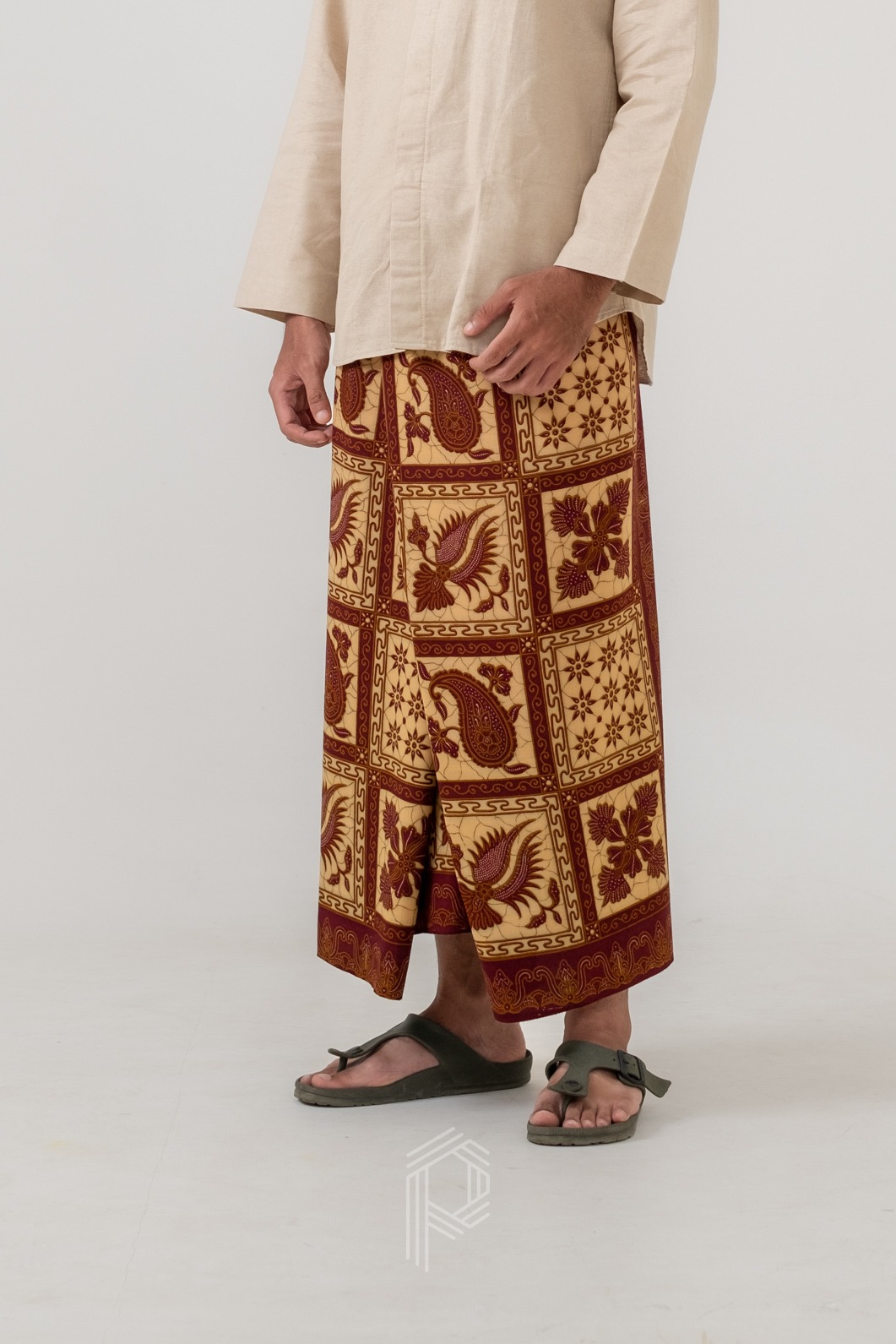 Sarung Mahatma - Marun Klasik