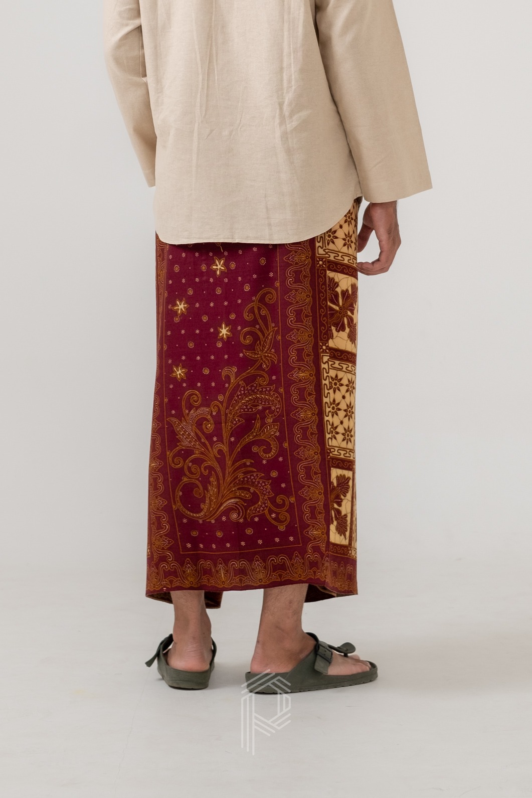 Sarung Mahatma - Marun Klasik