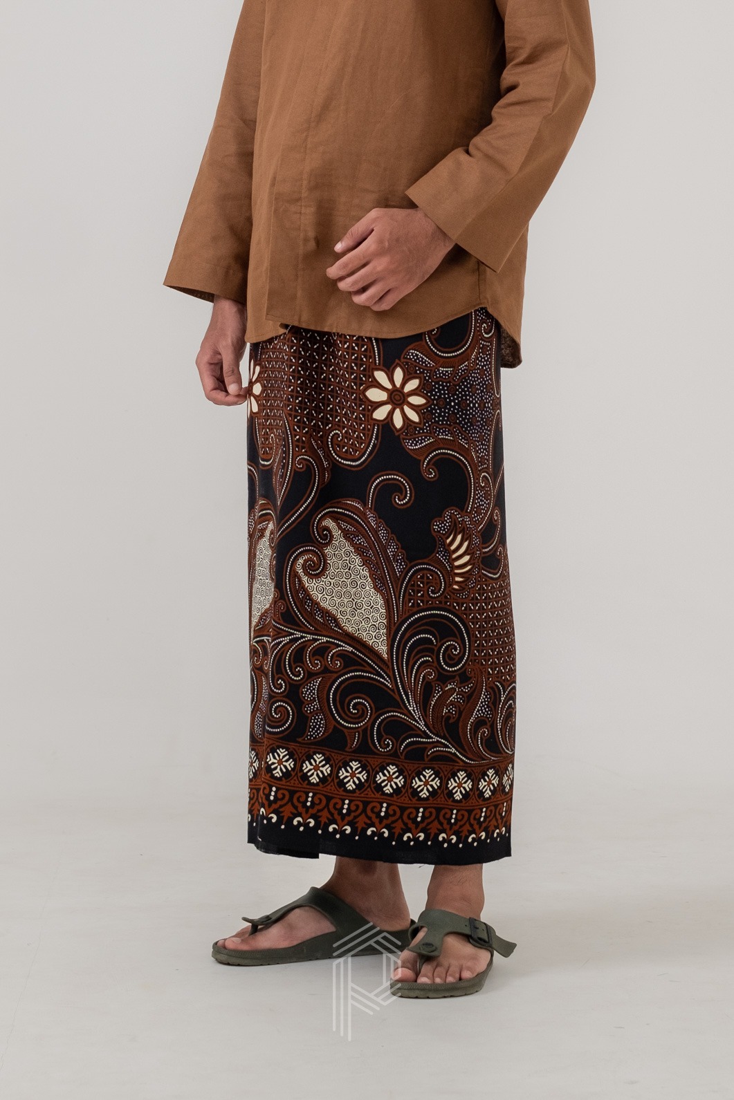 Sarung Lampahan - Coklat