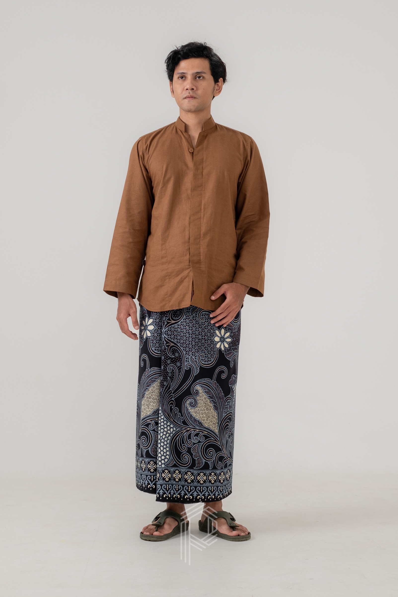 Sarung Lampahan - Biru