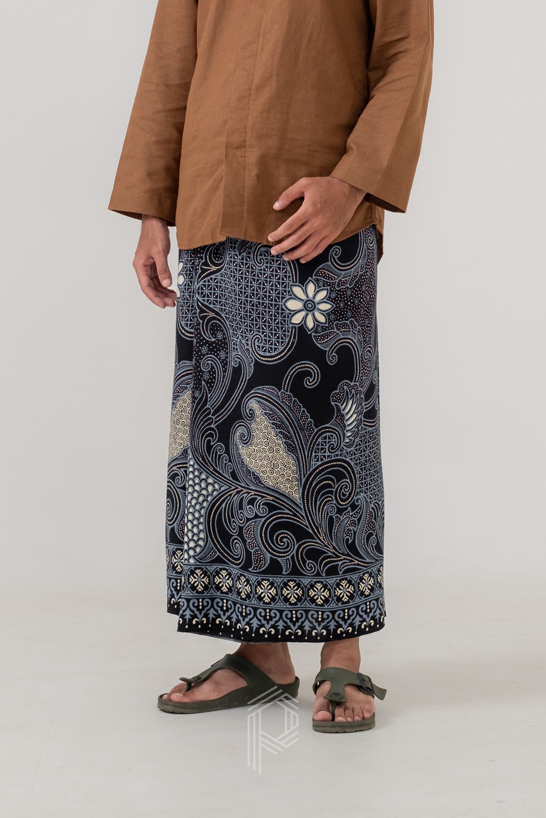 Sarung Lampahan - Biru