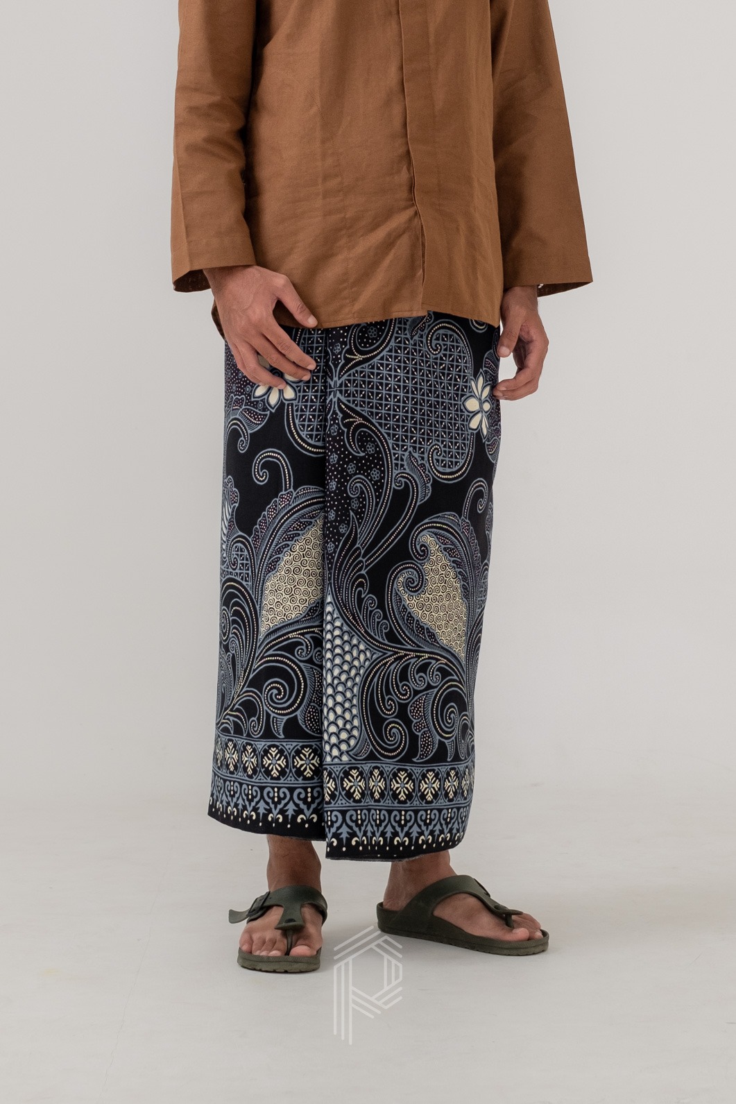 Sarung Lampahan - Biru